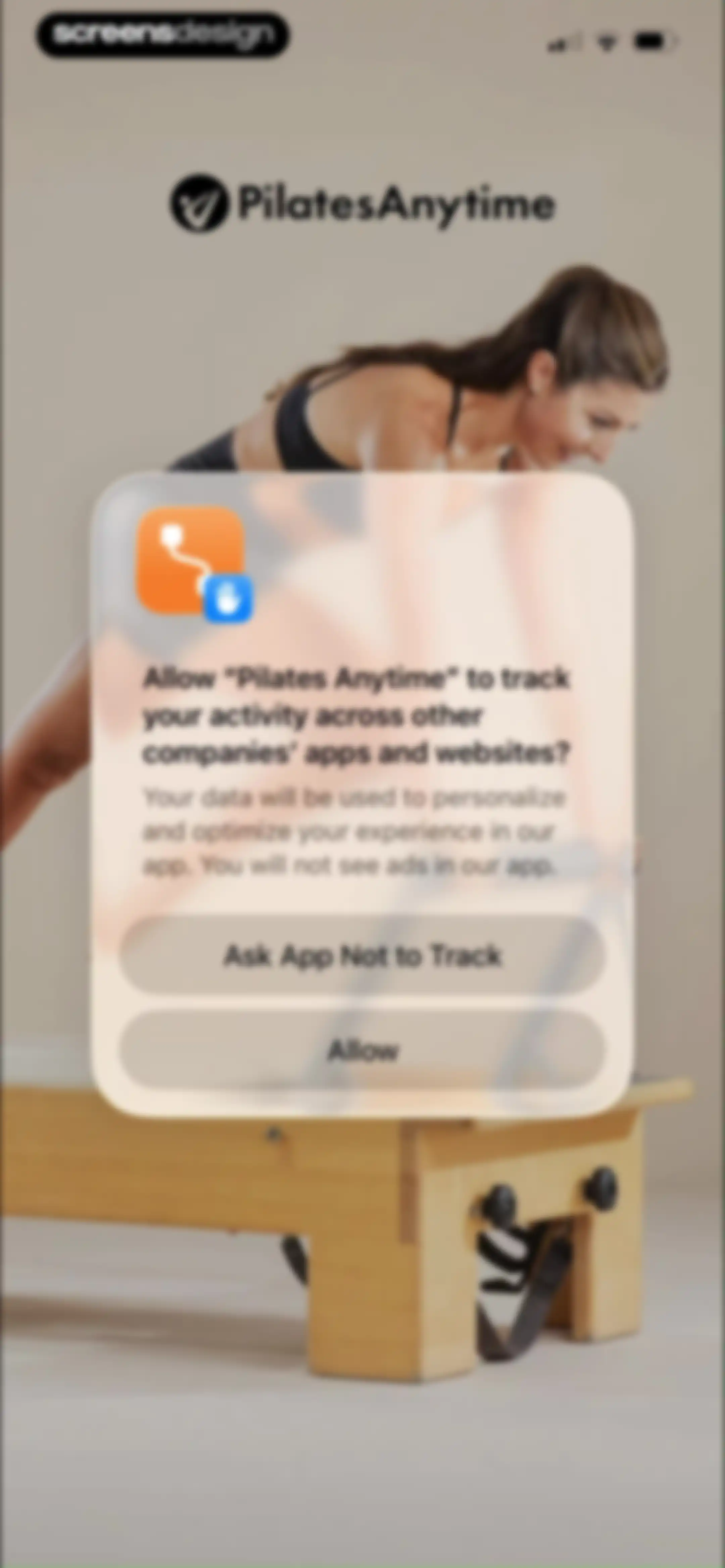 Pilates Anytime | Workouts screen 1
