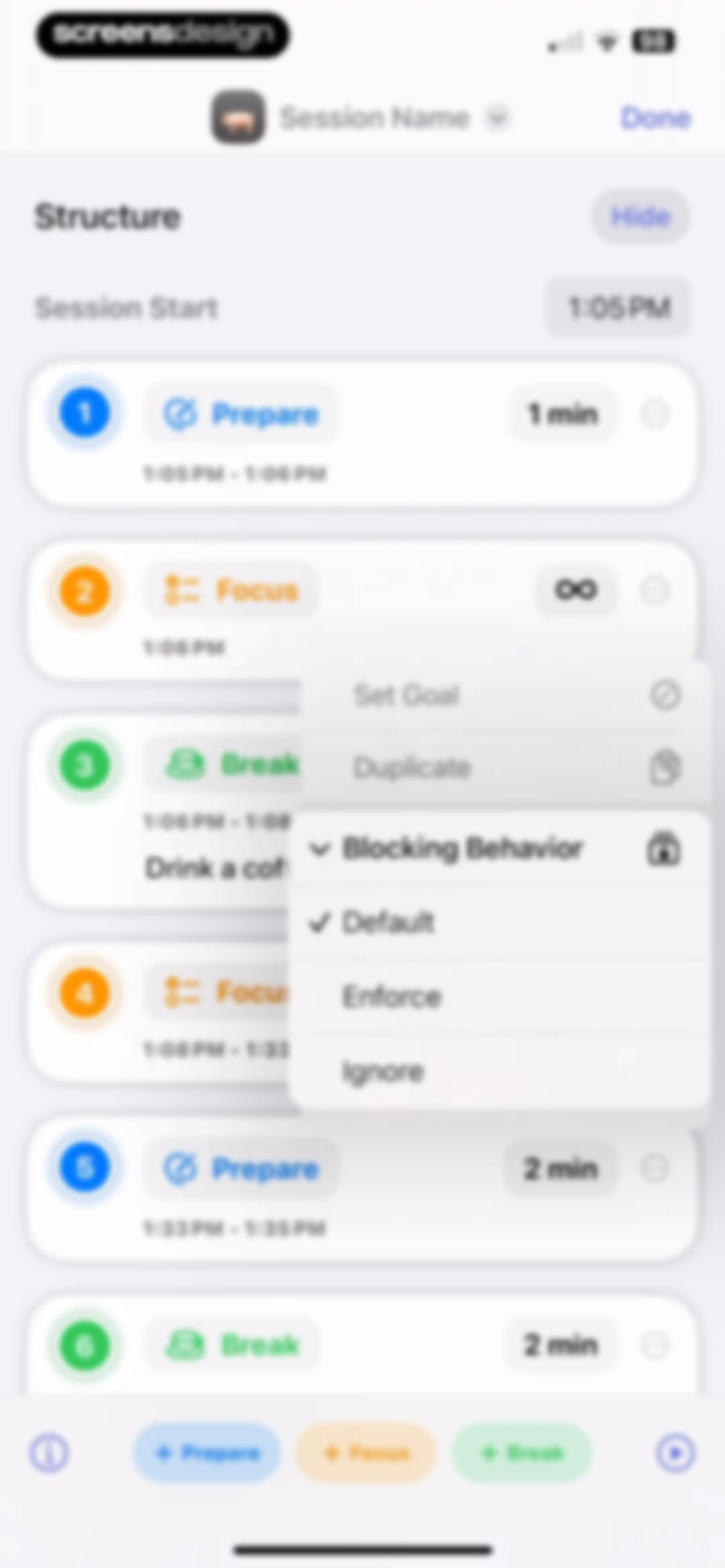 Focused Work - Pomodoro Timer screen 69
