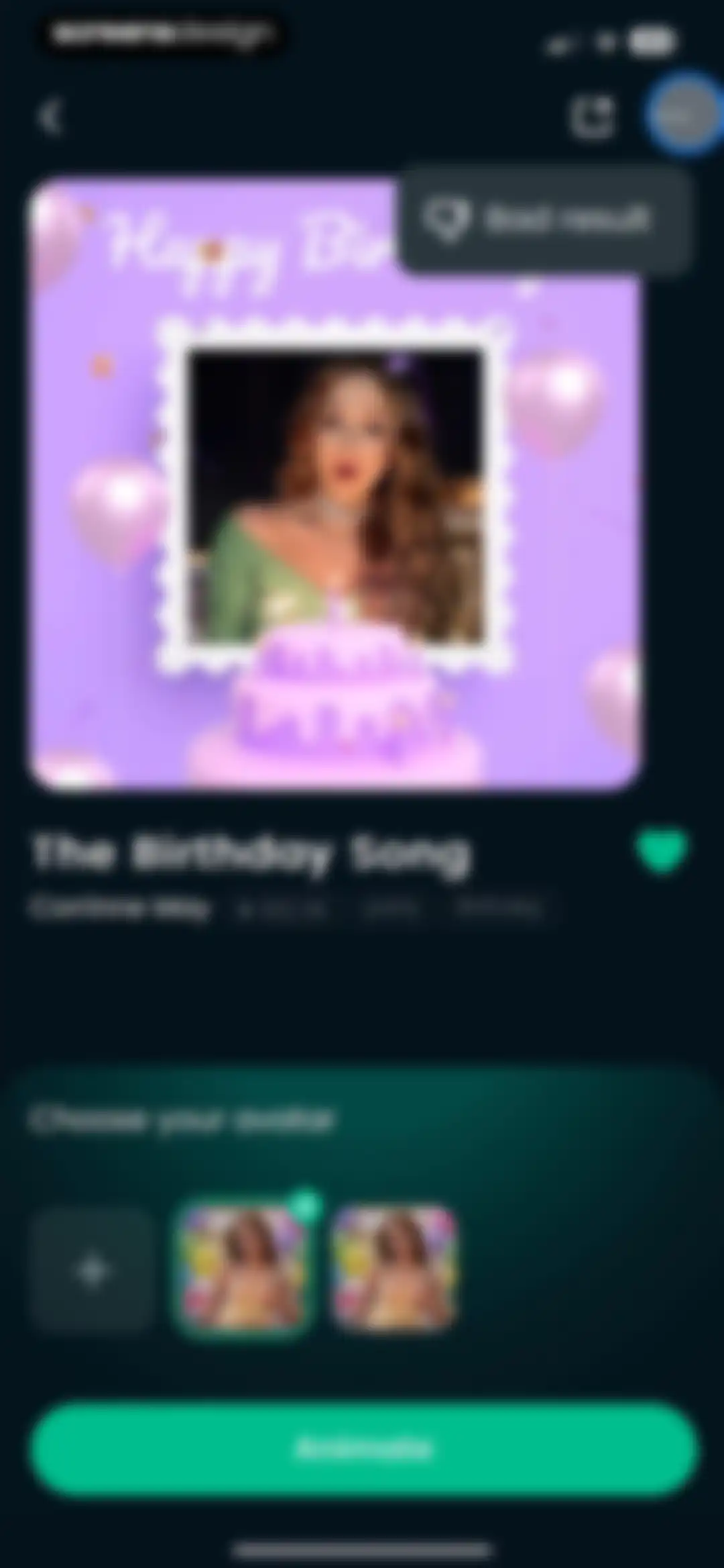 DreamFace: AI Video Generator screen 77