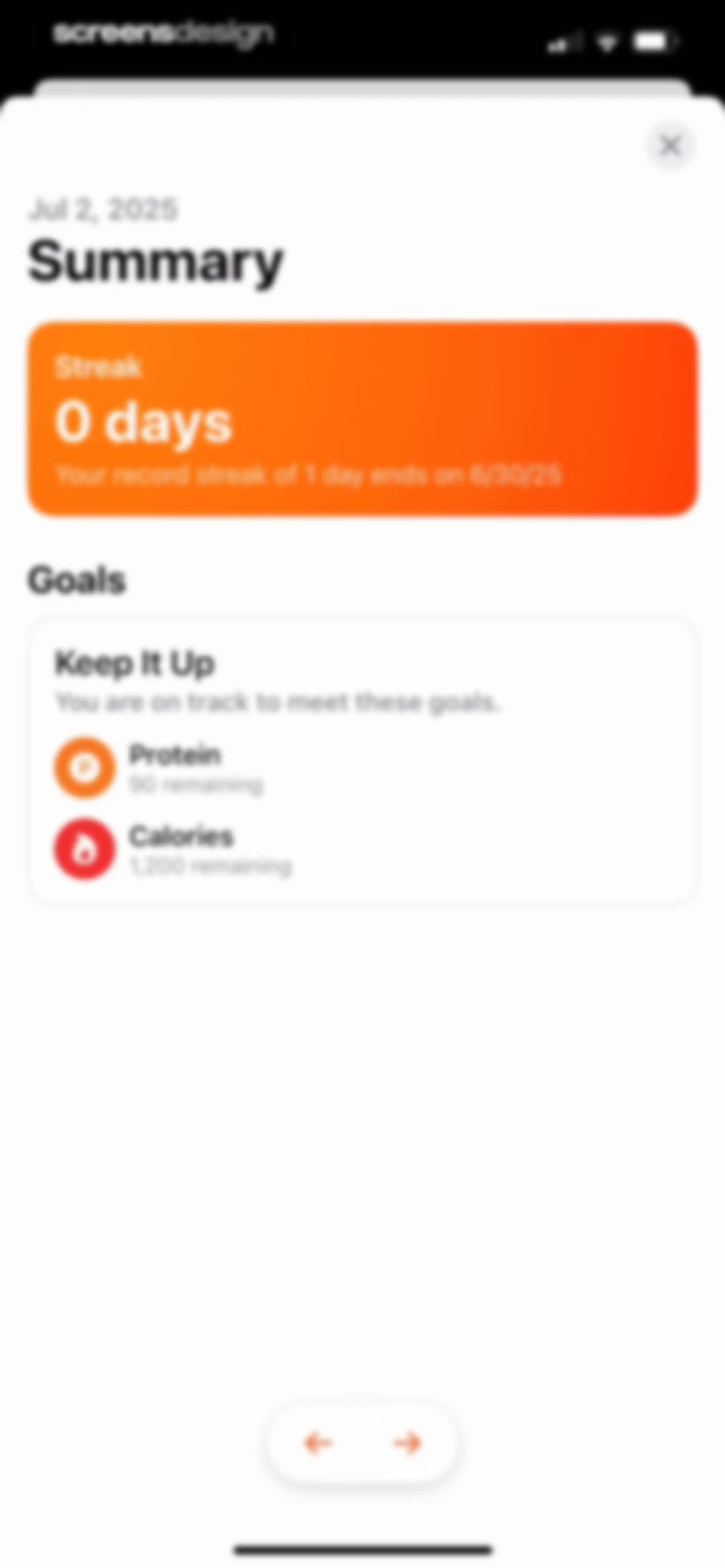 Nutrition Tracker: Foodnoms screen 152