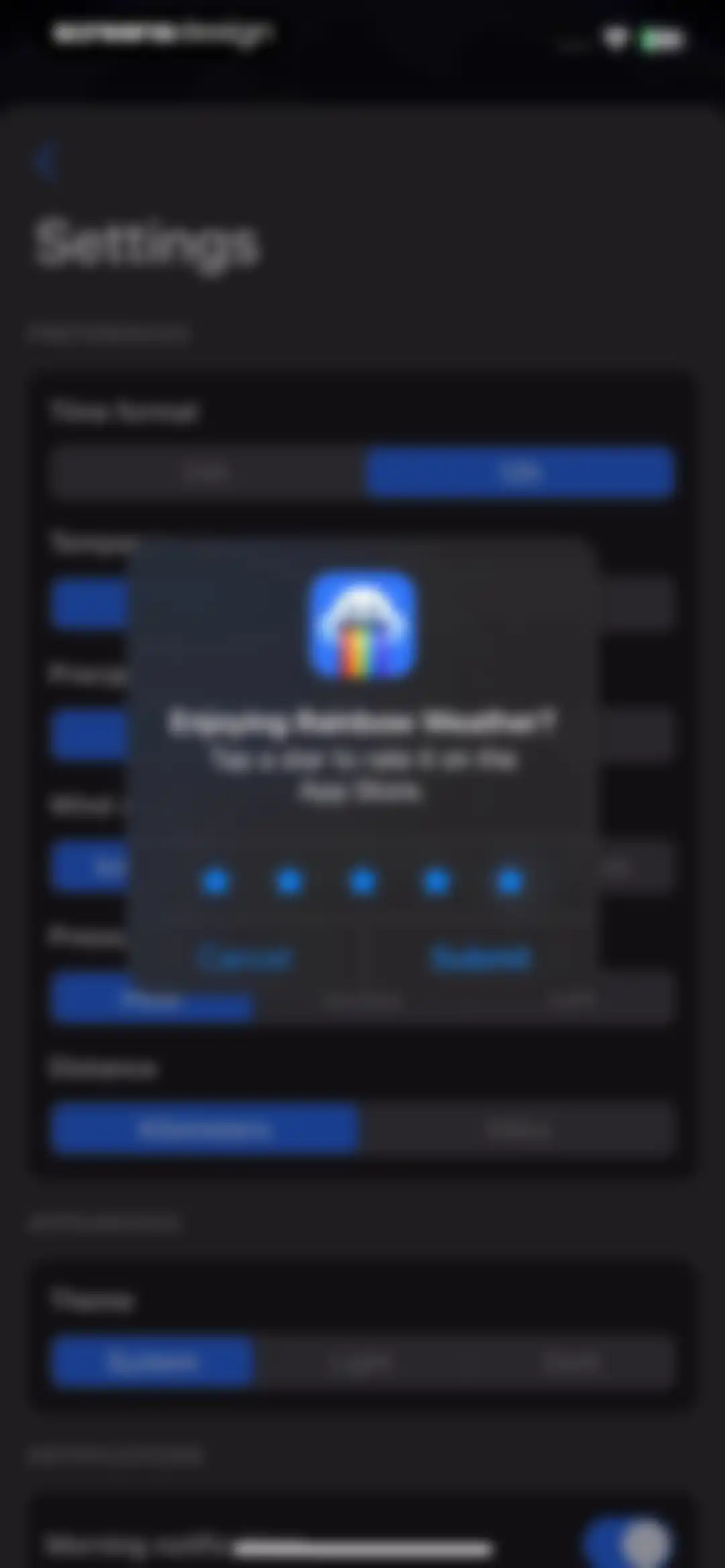 Rainbow AI: Weather Radar screen 22