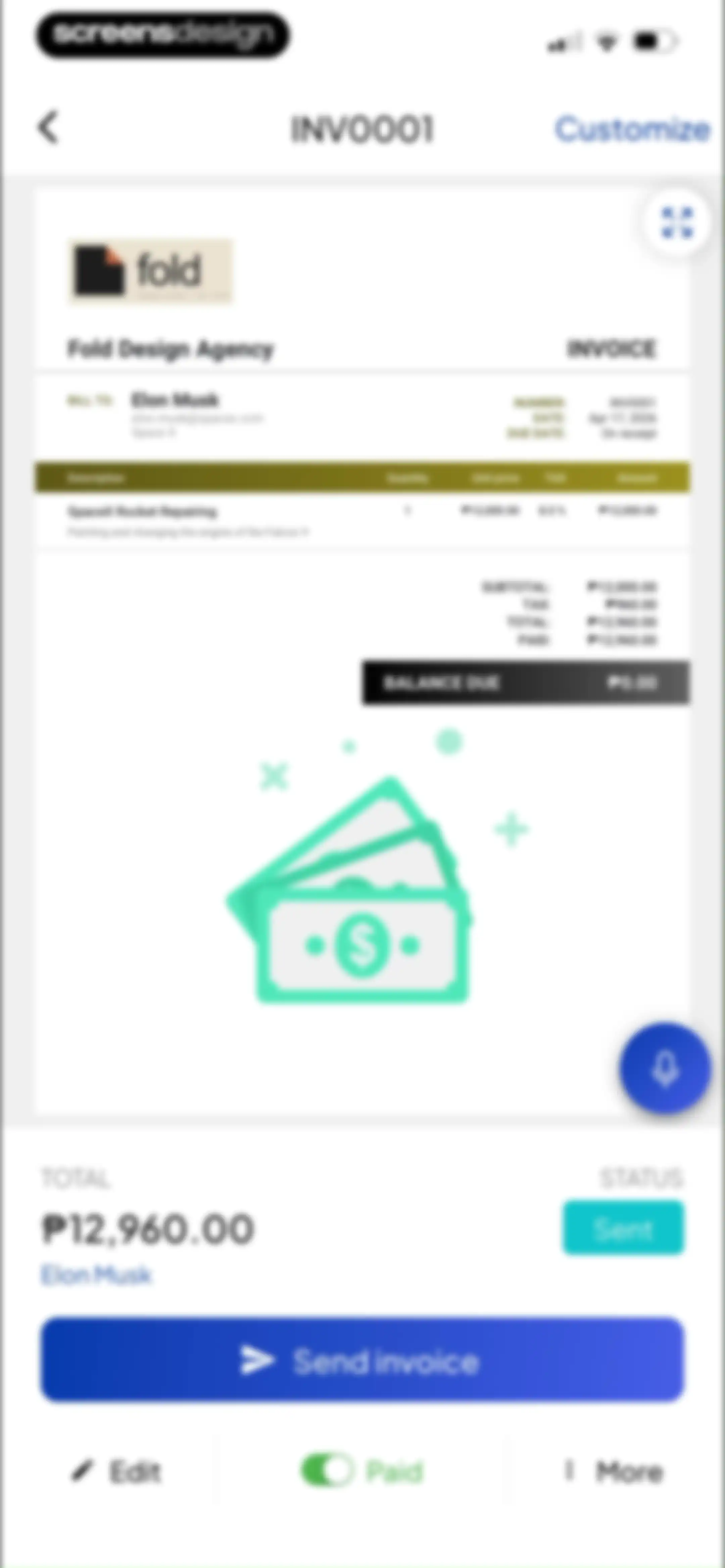 Invoice Maker - Invoice Fly screen 39