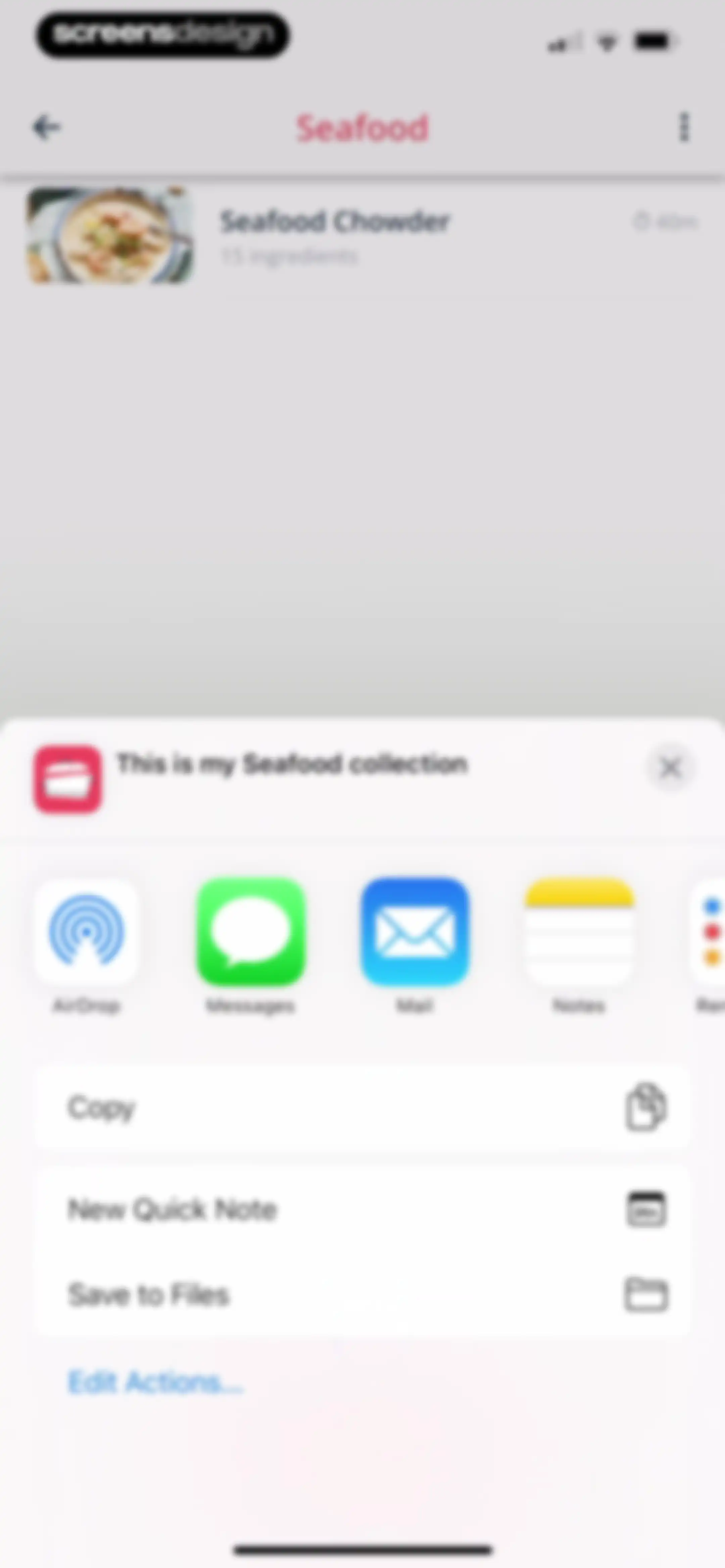 Stashcook: Recipe Keeper screen 124
