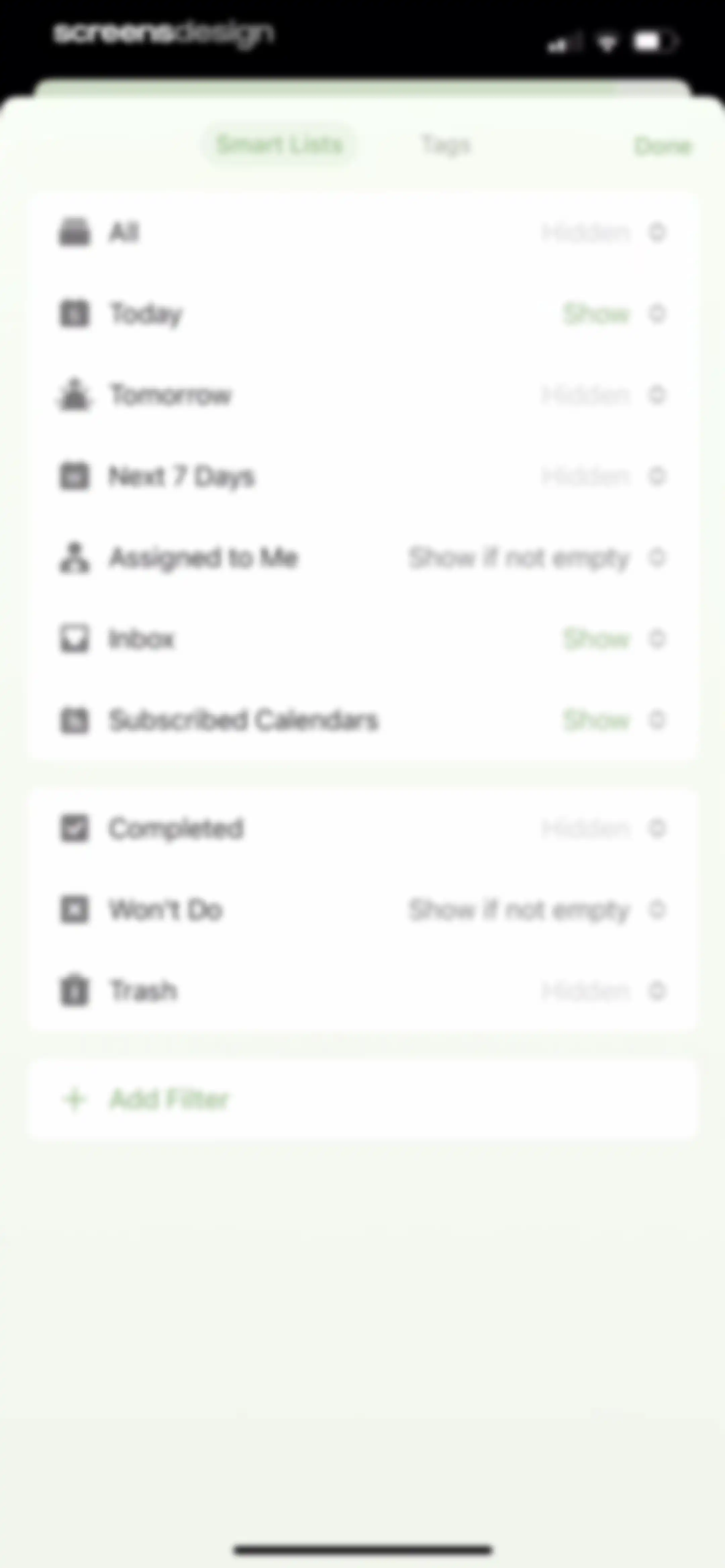 TickTick:To-Do List & Calendar screen 118