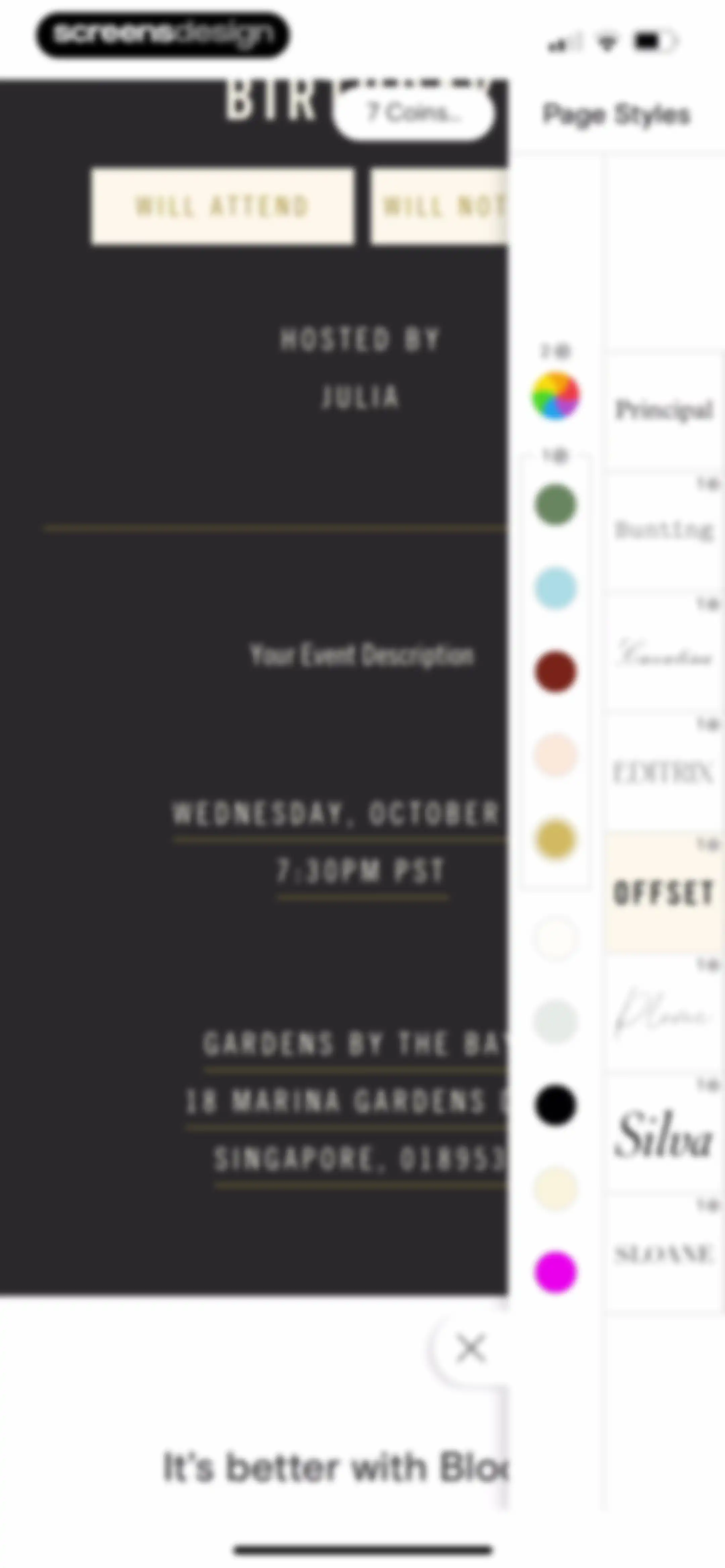 Paperless Post: Invitations screen 65