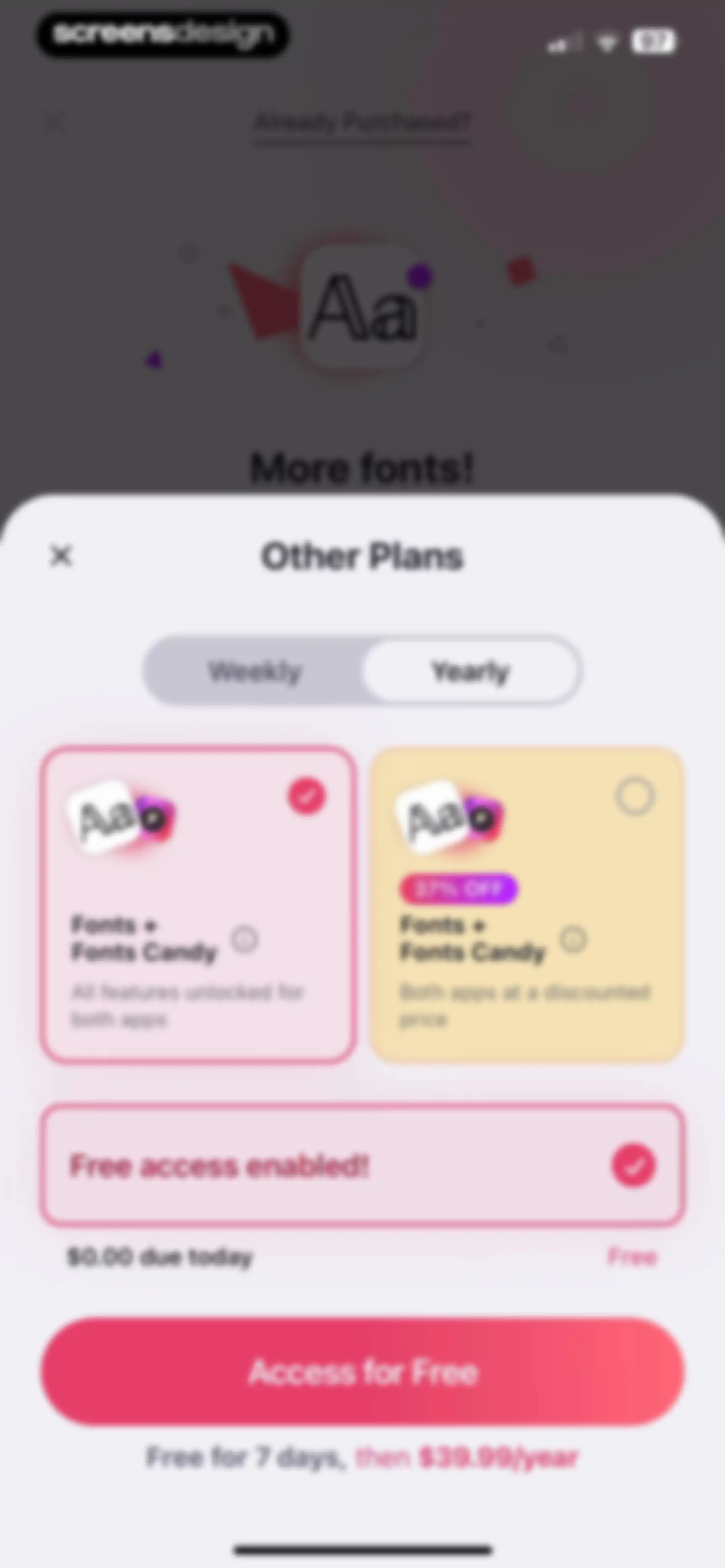 Fonts - AI Stickers screen 15