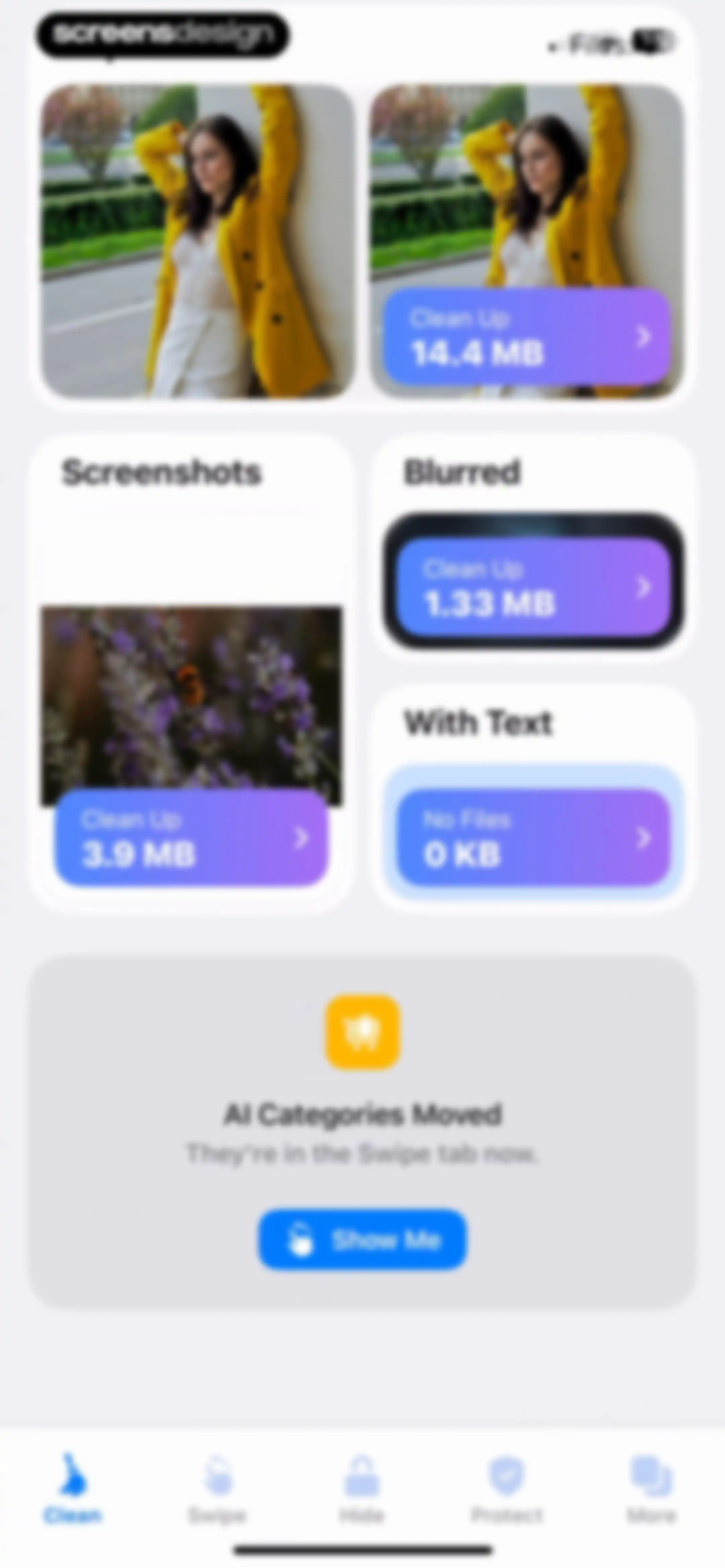 Cleaner Kit - Clean Up Storage screen 55