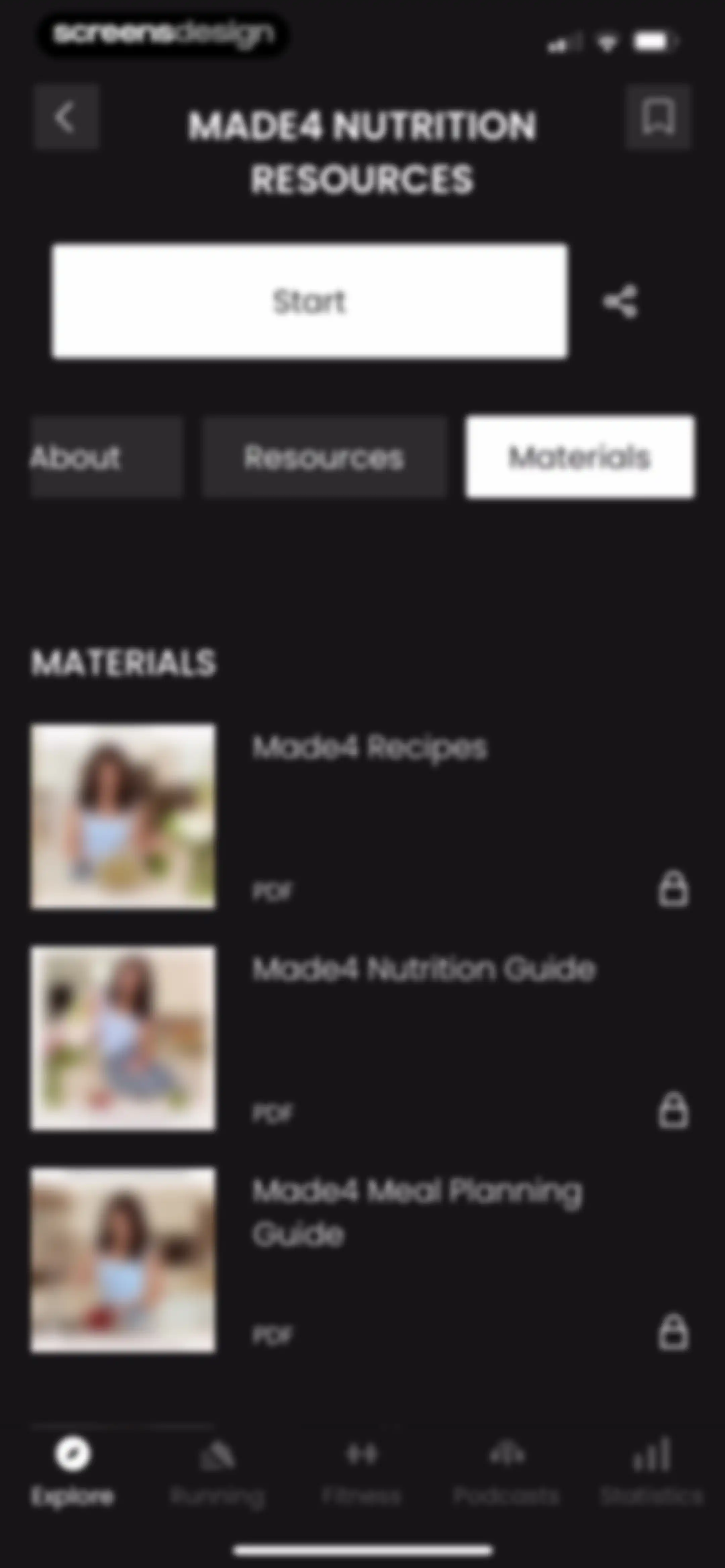 Made4 - Fitness & Running screen 59