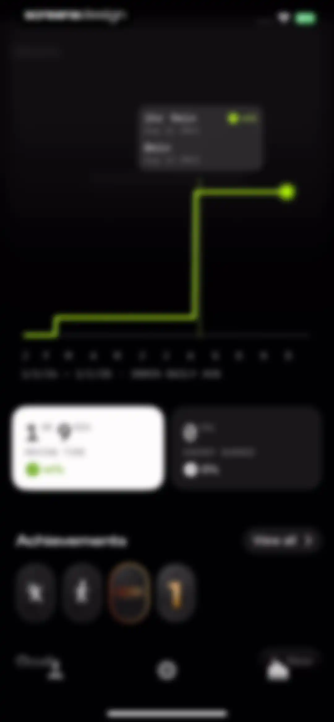 Any Distance Running Tracker screen 79