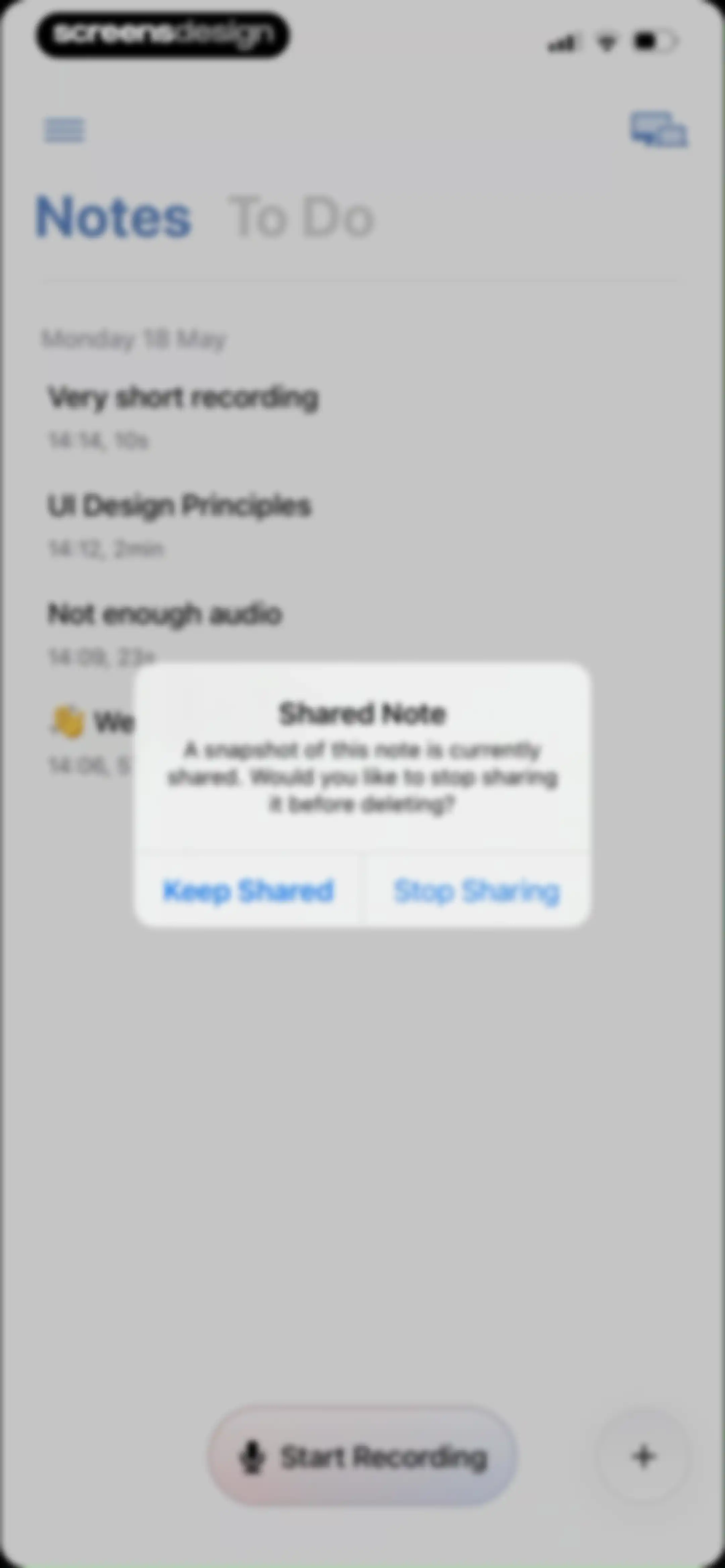 Cue: AI Note Taker & Recorder screen 84