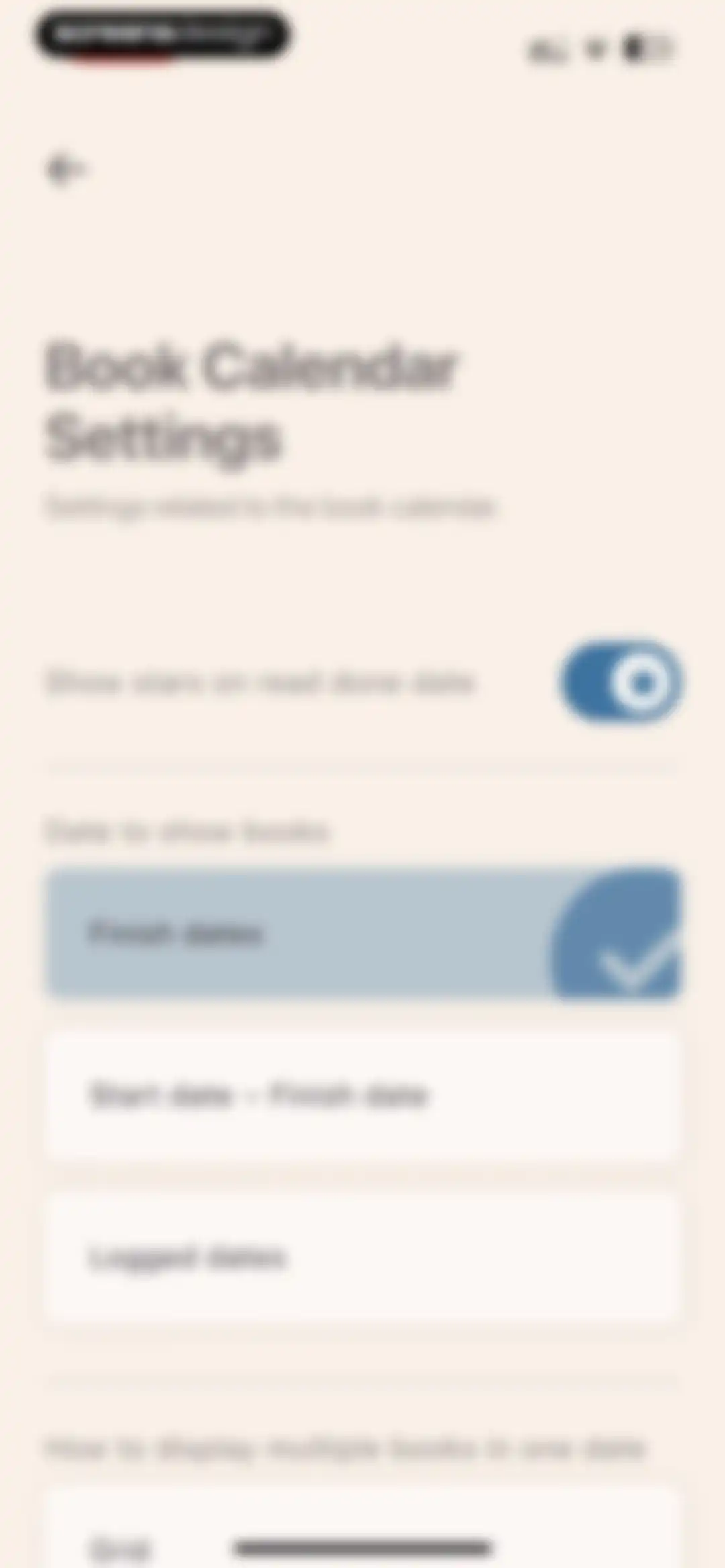 Bookmory - reading tracker screen 64