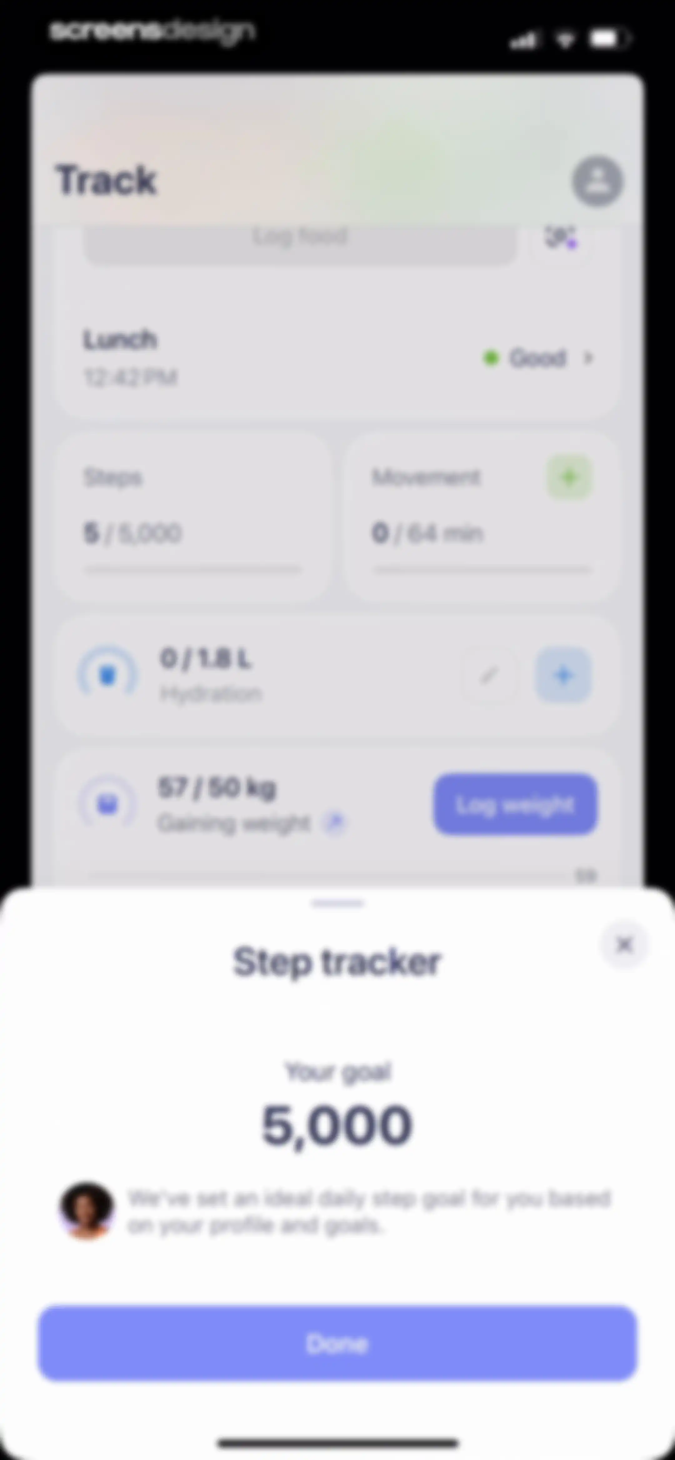 Simple: AI Weight Loss Coach screen 134