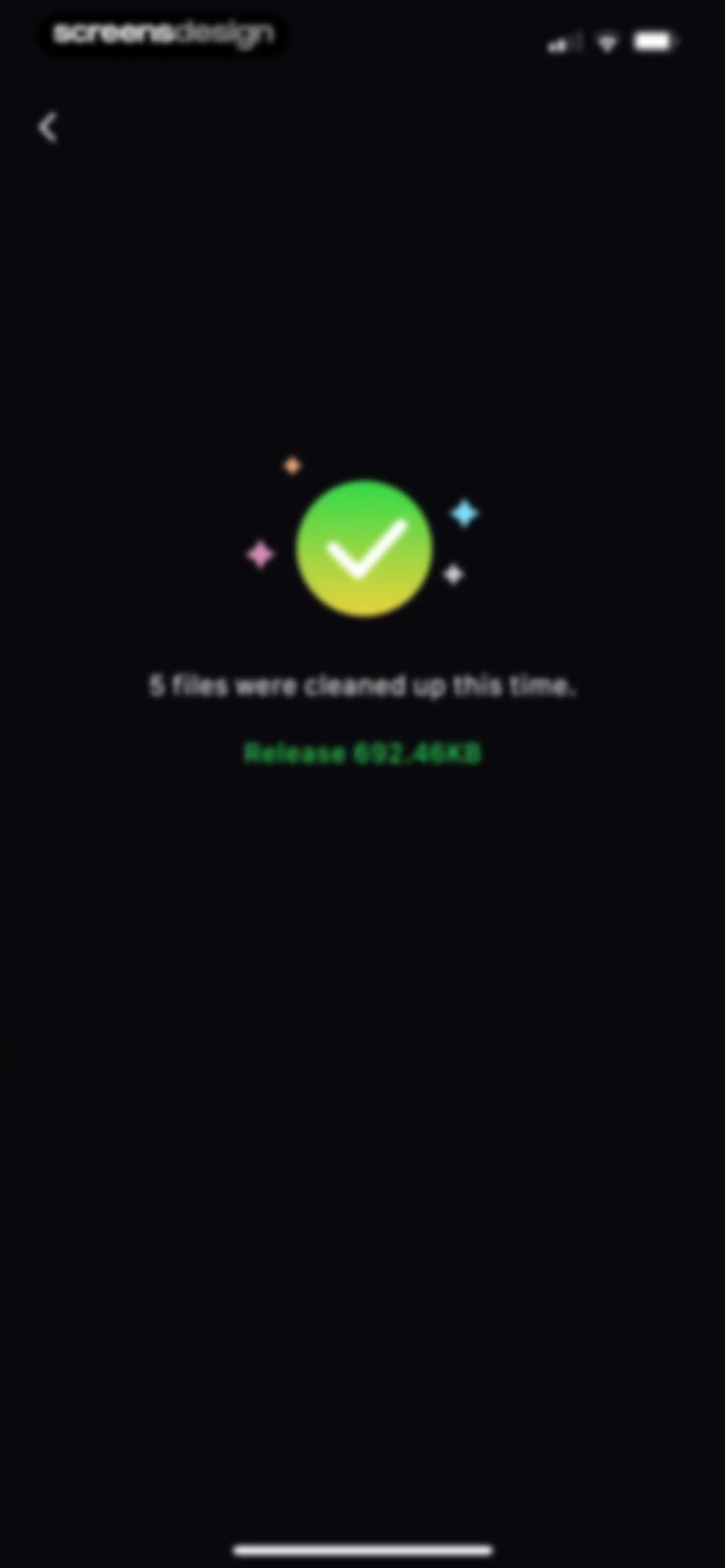Device Care: Storage & Battery screen 16