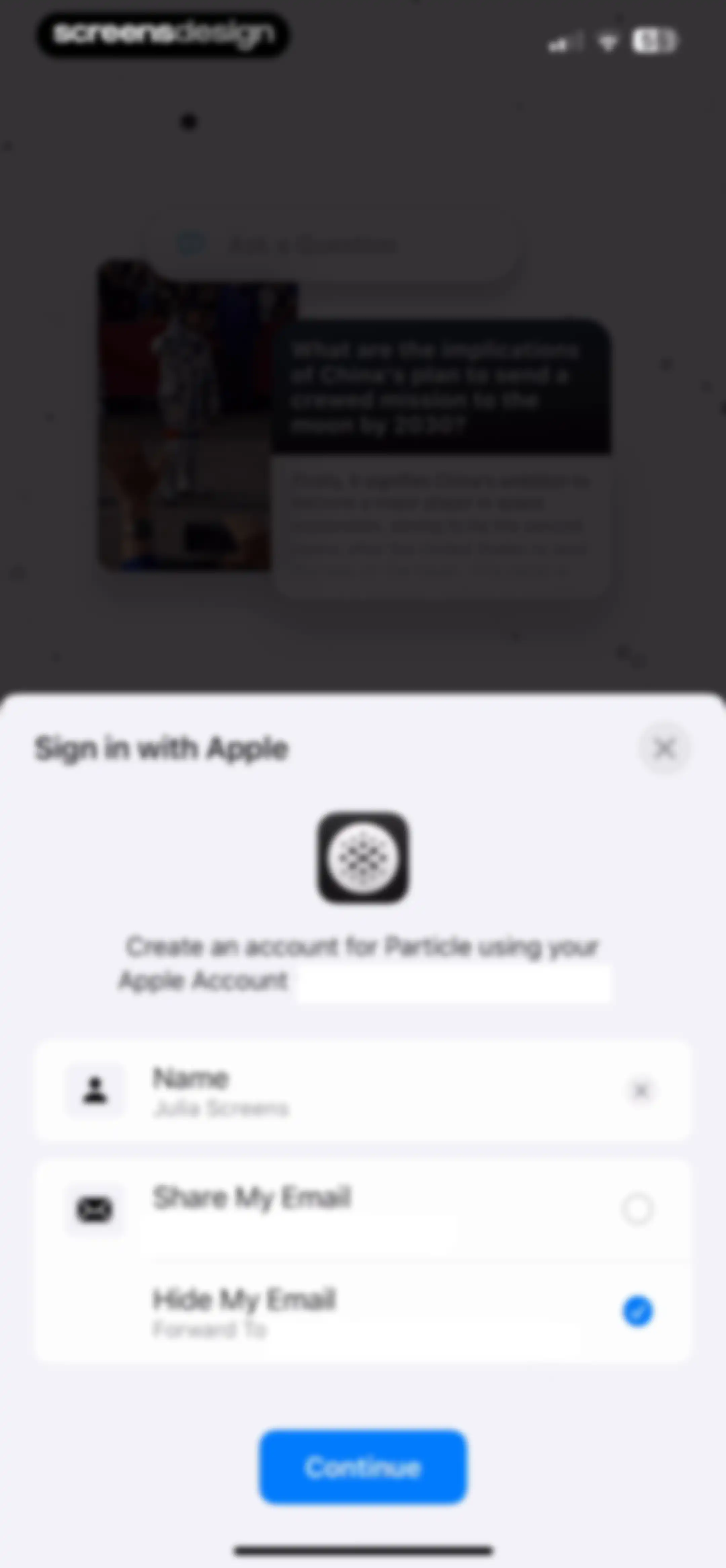 Particle: Personalized News screen 6
