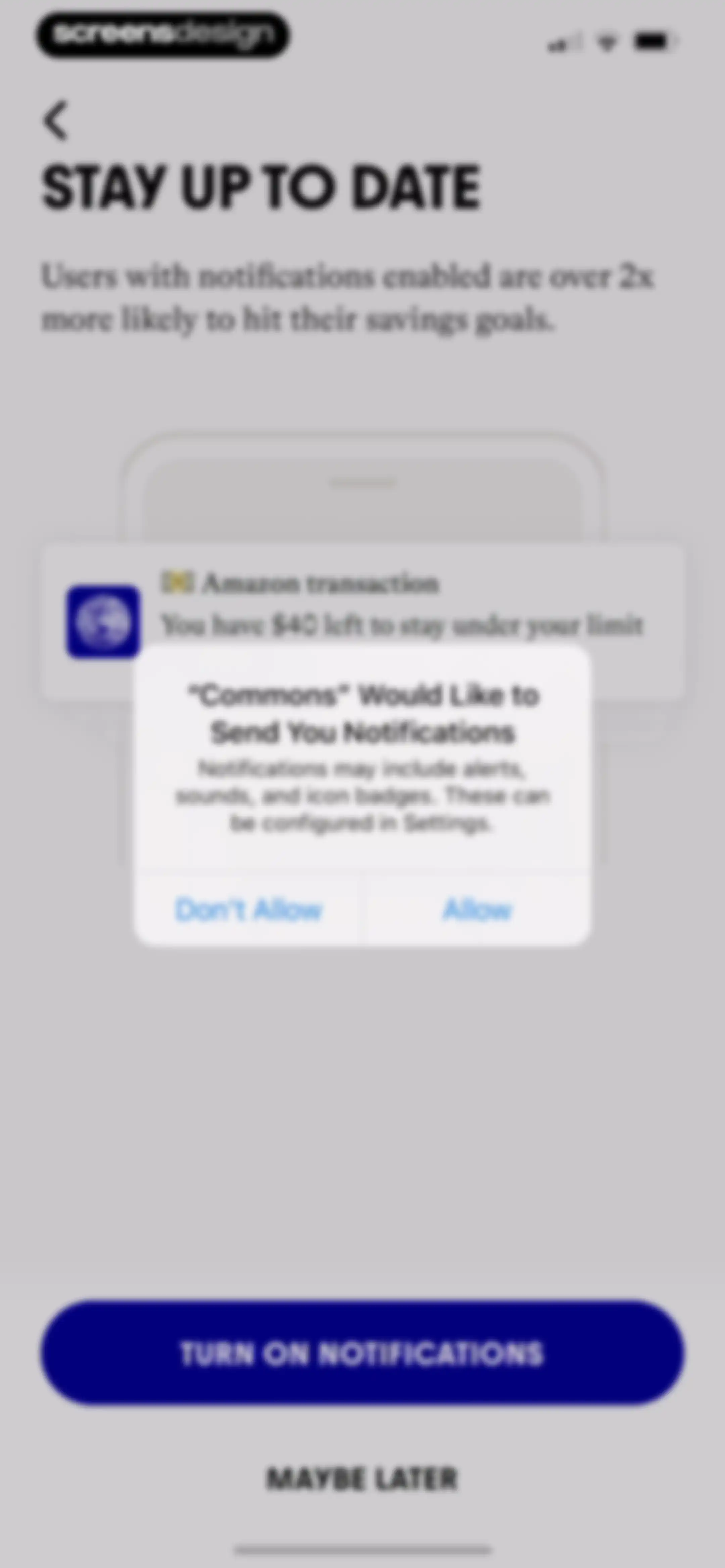Commons: Make Your Money Count screen 13