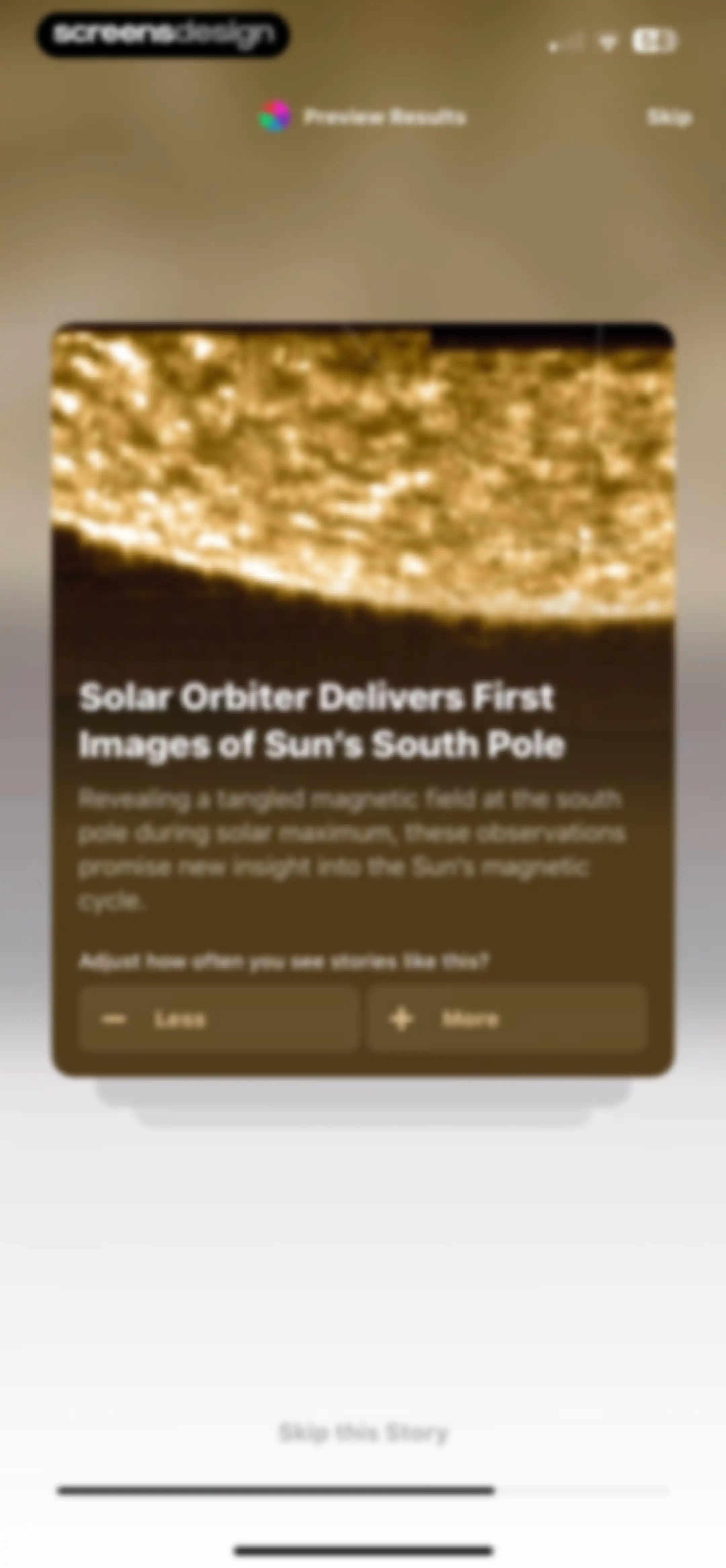 Particle: Personalized News screen 16