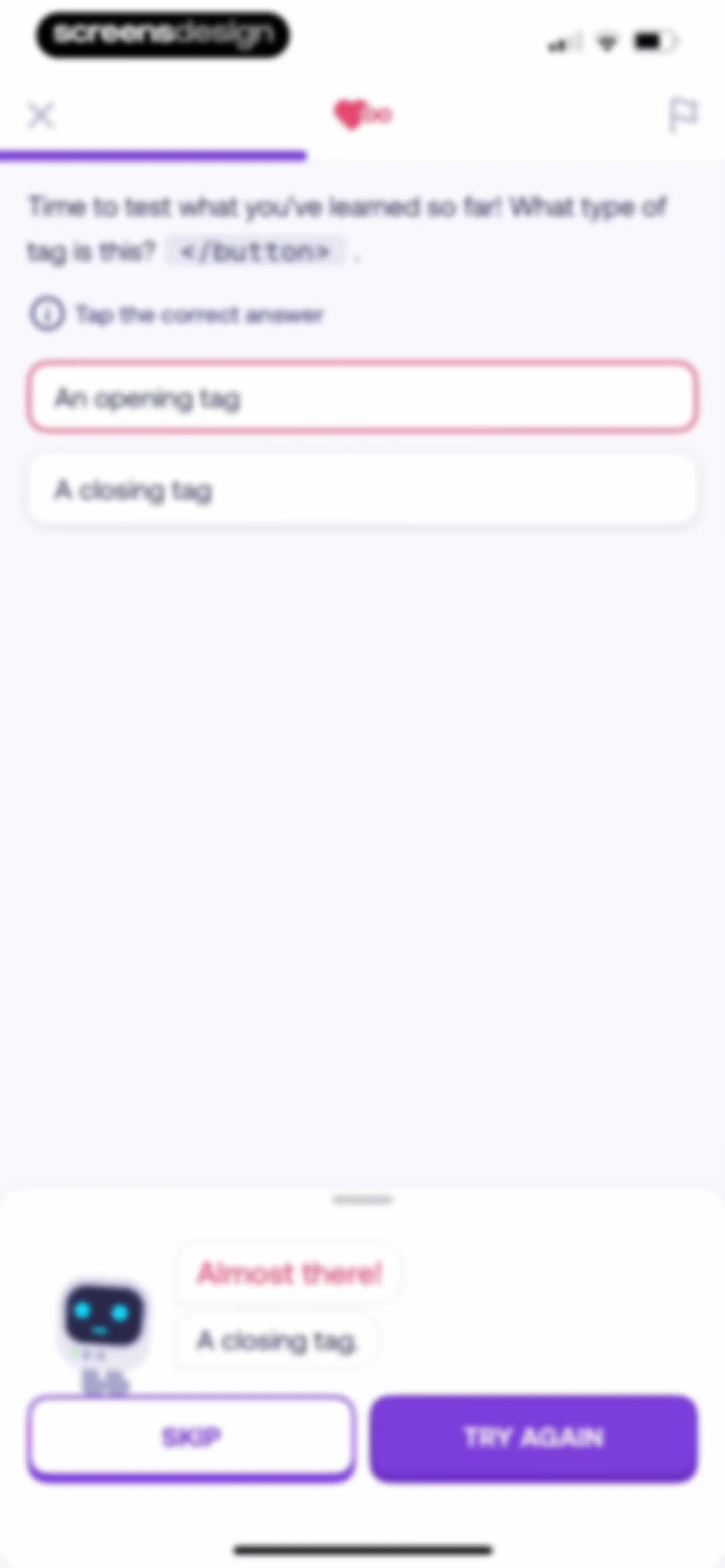 Mimo: Learn Coding/Programming screen 42