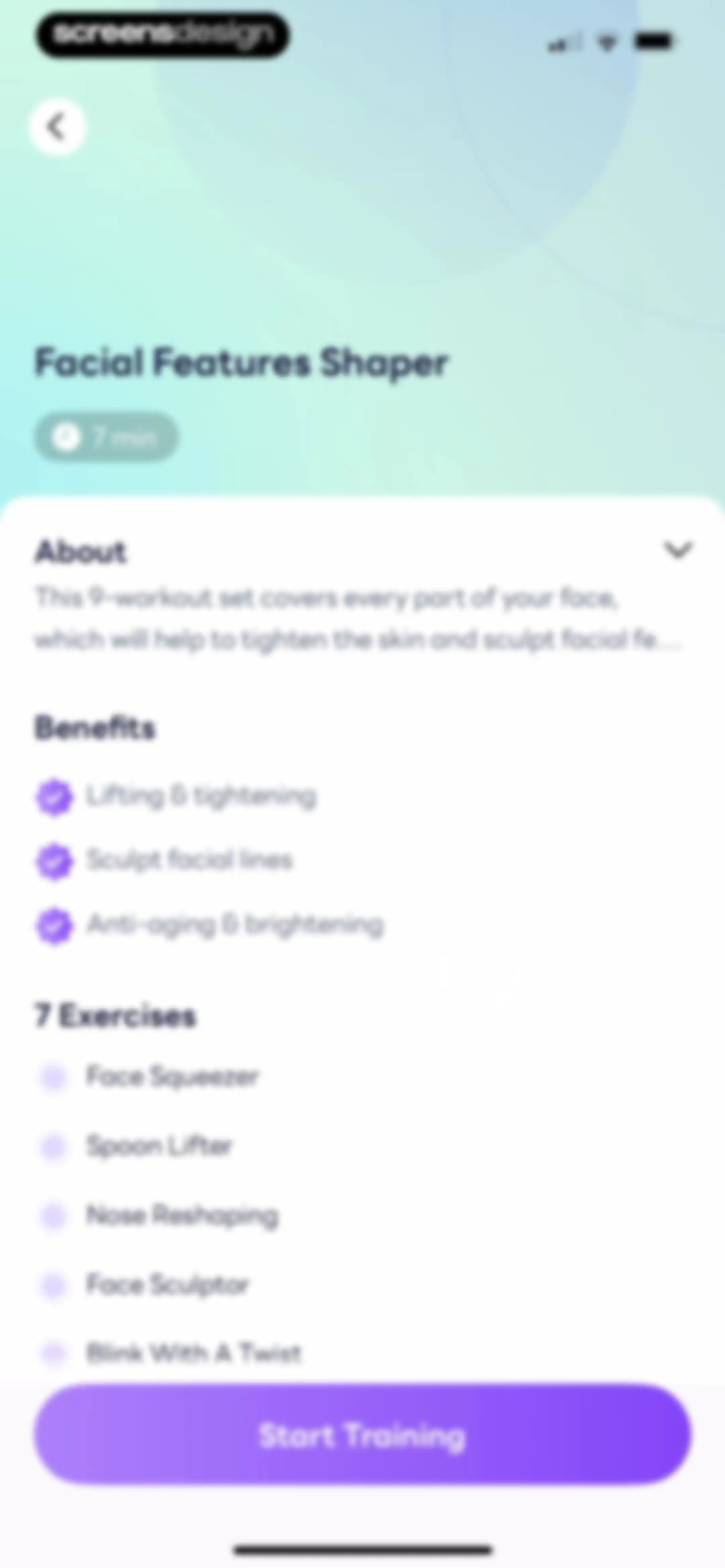 FaceYogi - Face Yoga, Massage screen 37