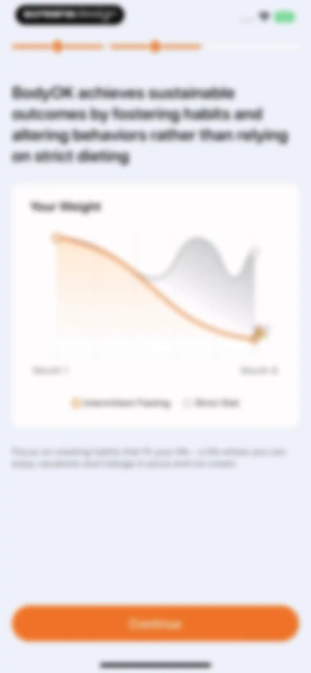 BodyOK: Intermittent Fasting screen 16