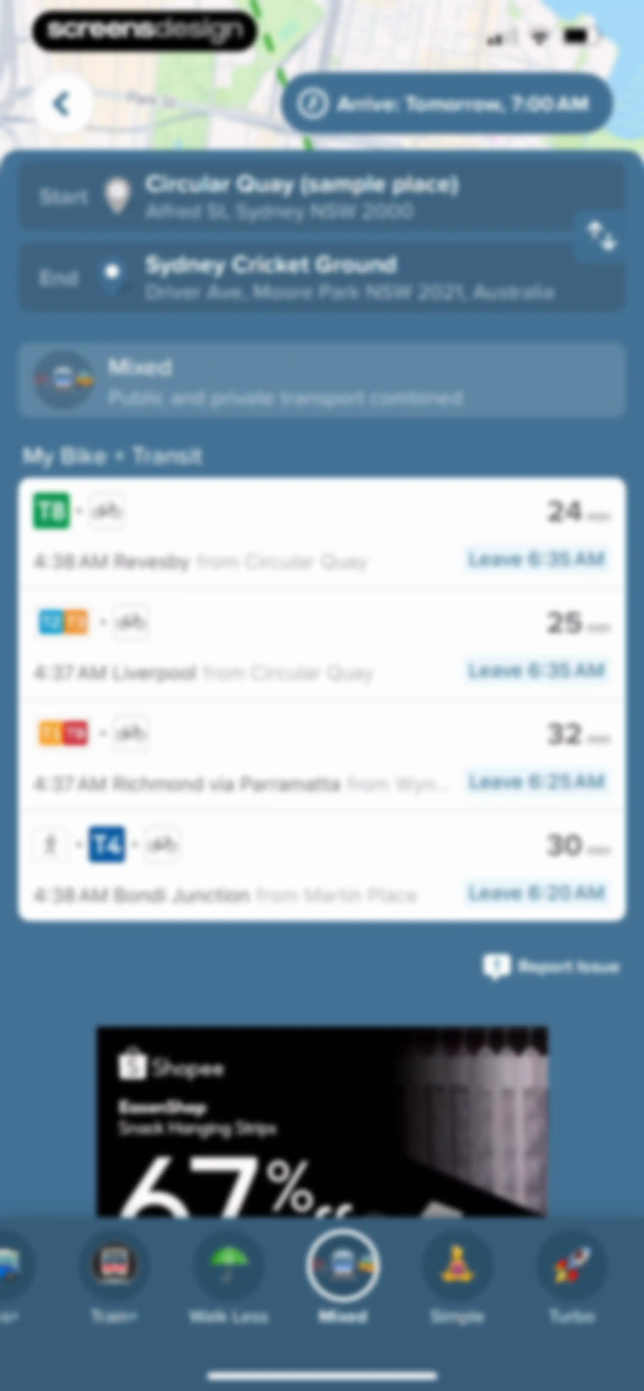 Citymapper: All Live Transit screen 67