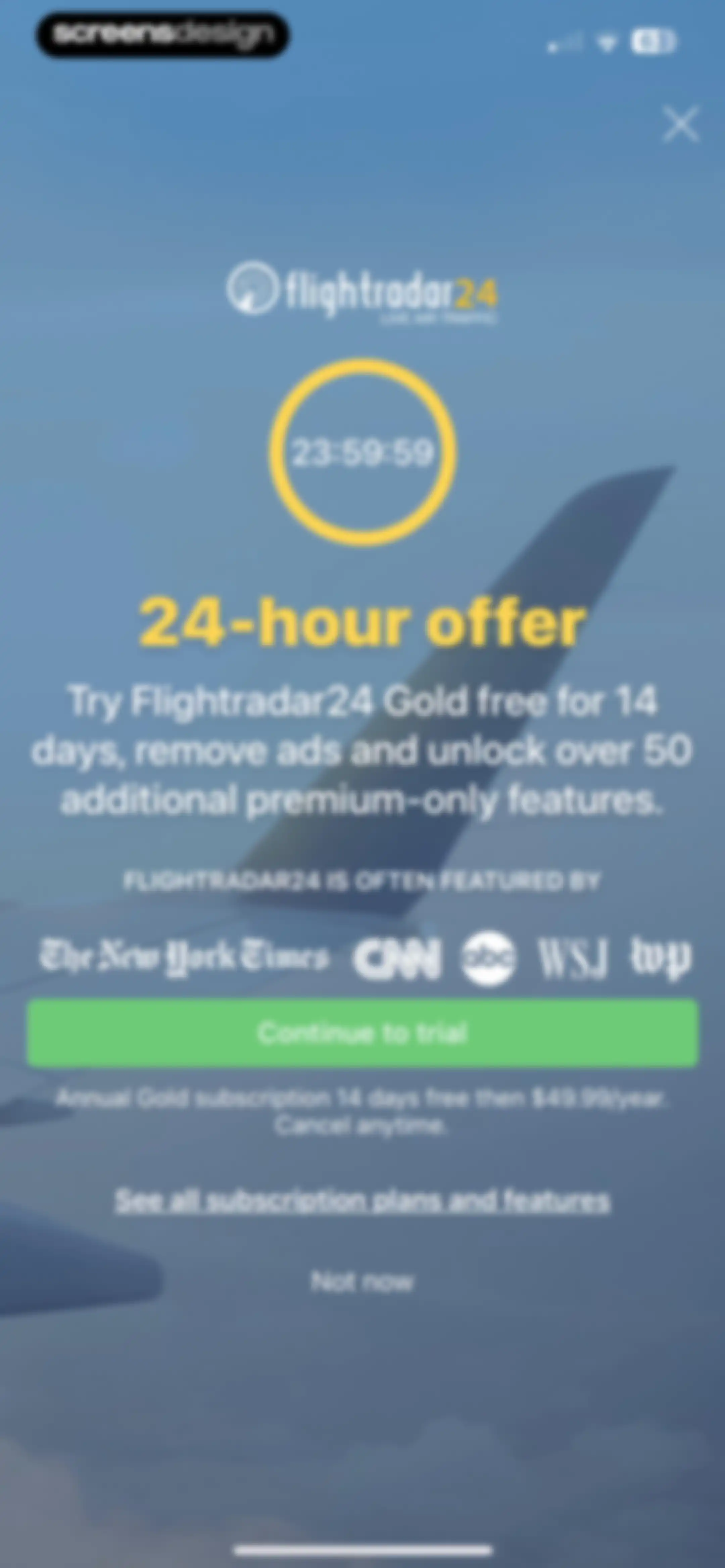 Flightradar24 | Flight Tracker screen 4