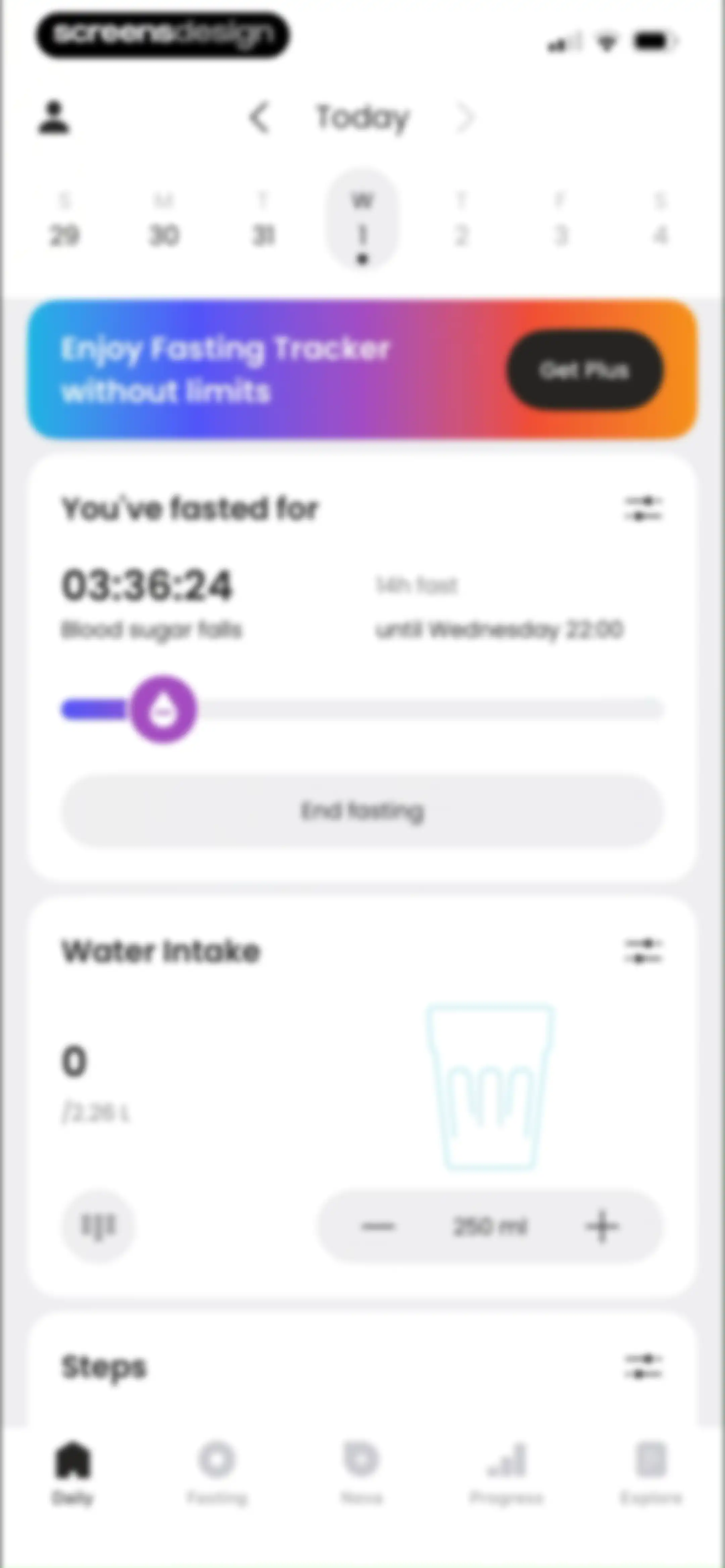 Fasting App: Tracker & Timer screen 97