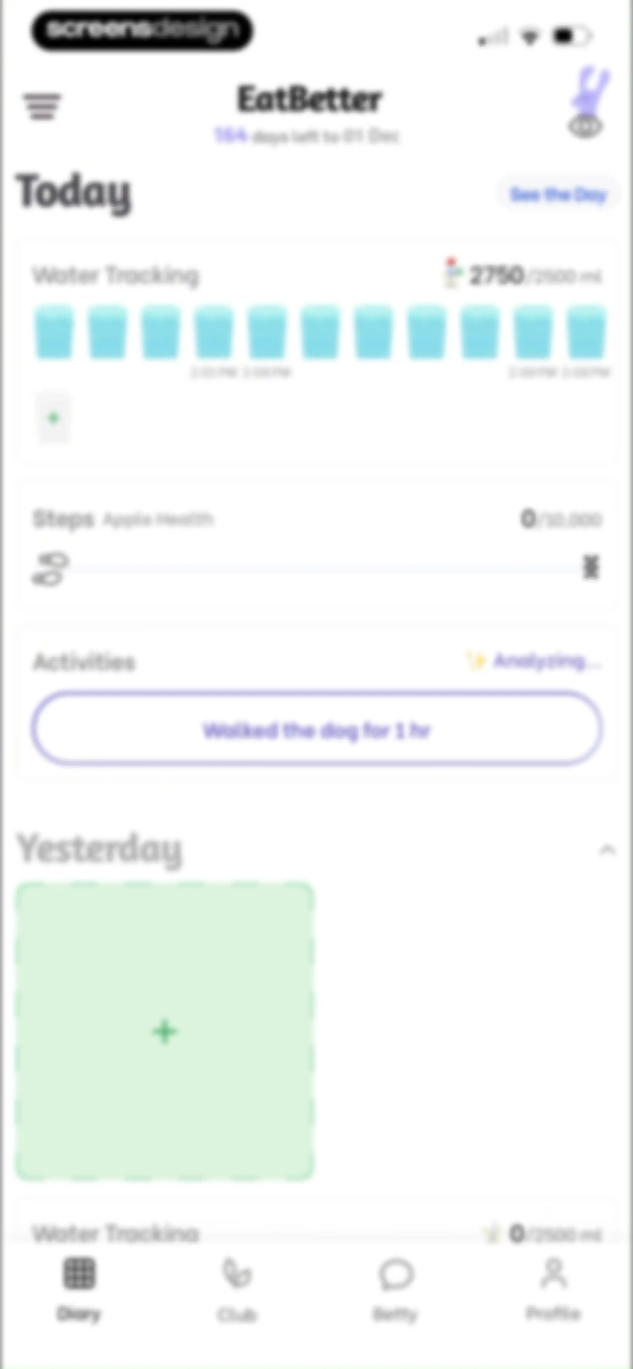 EatBetter: AI Food Journal screen 118