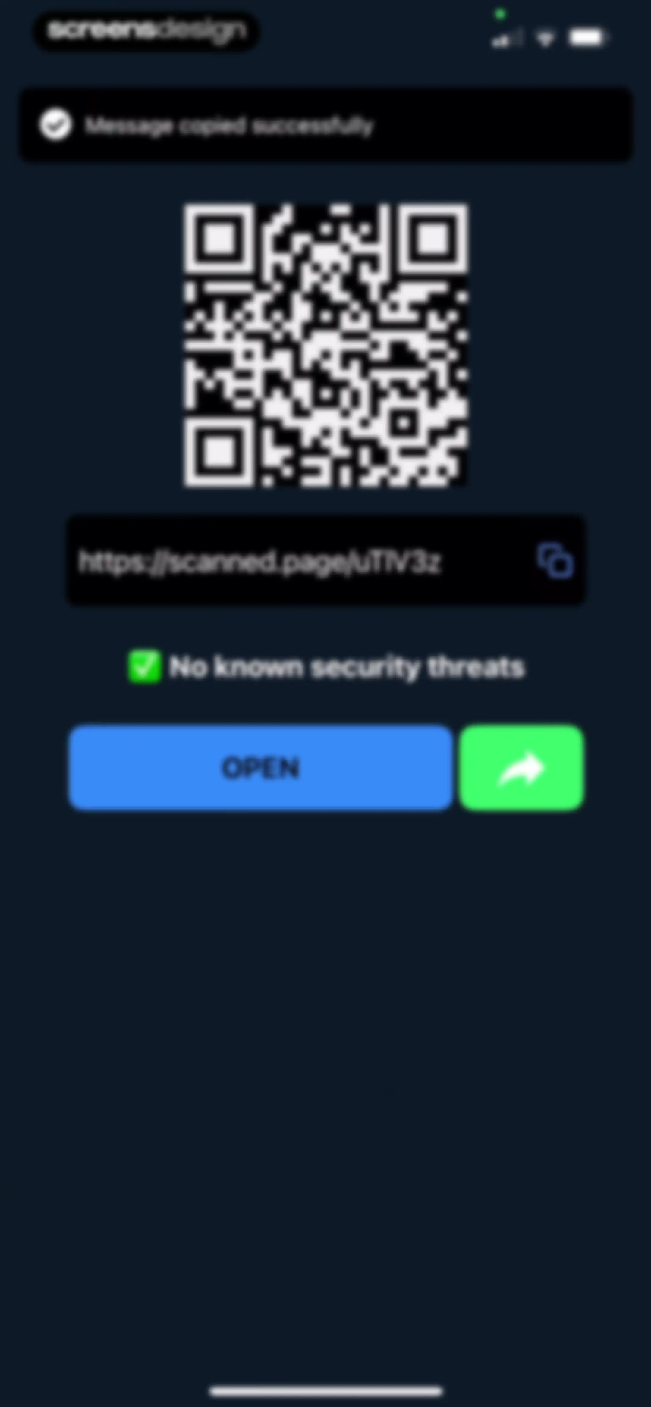 Scan QR Code Now screen 16