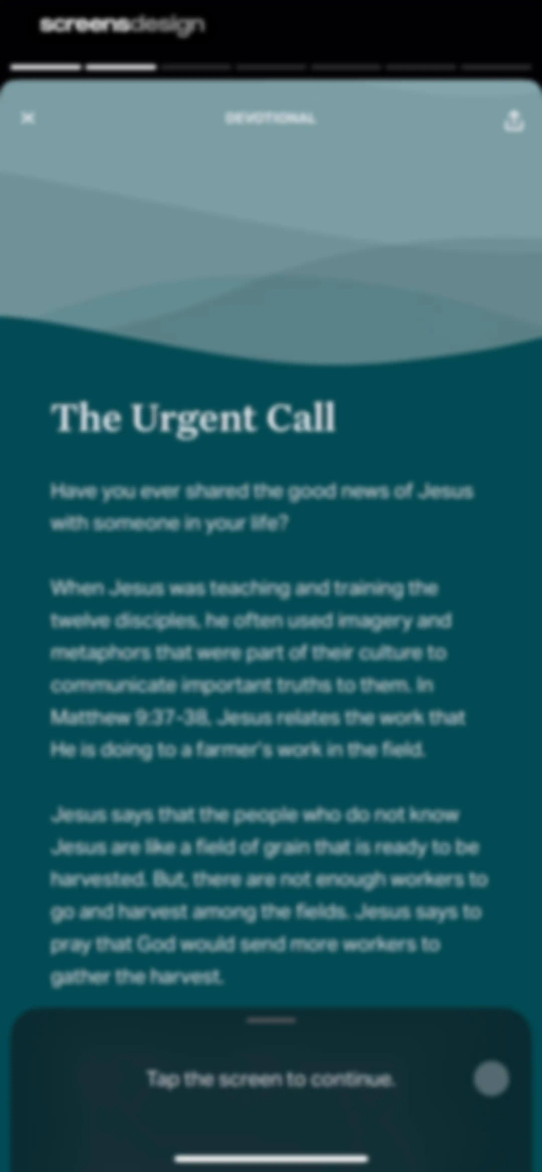Bible screen 54