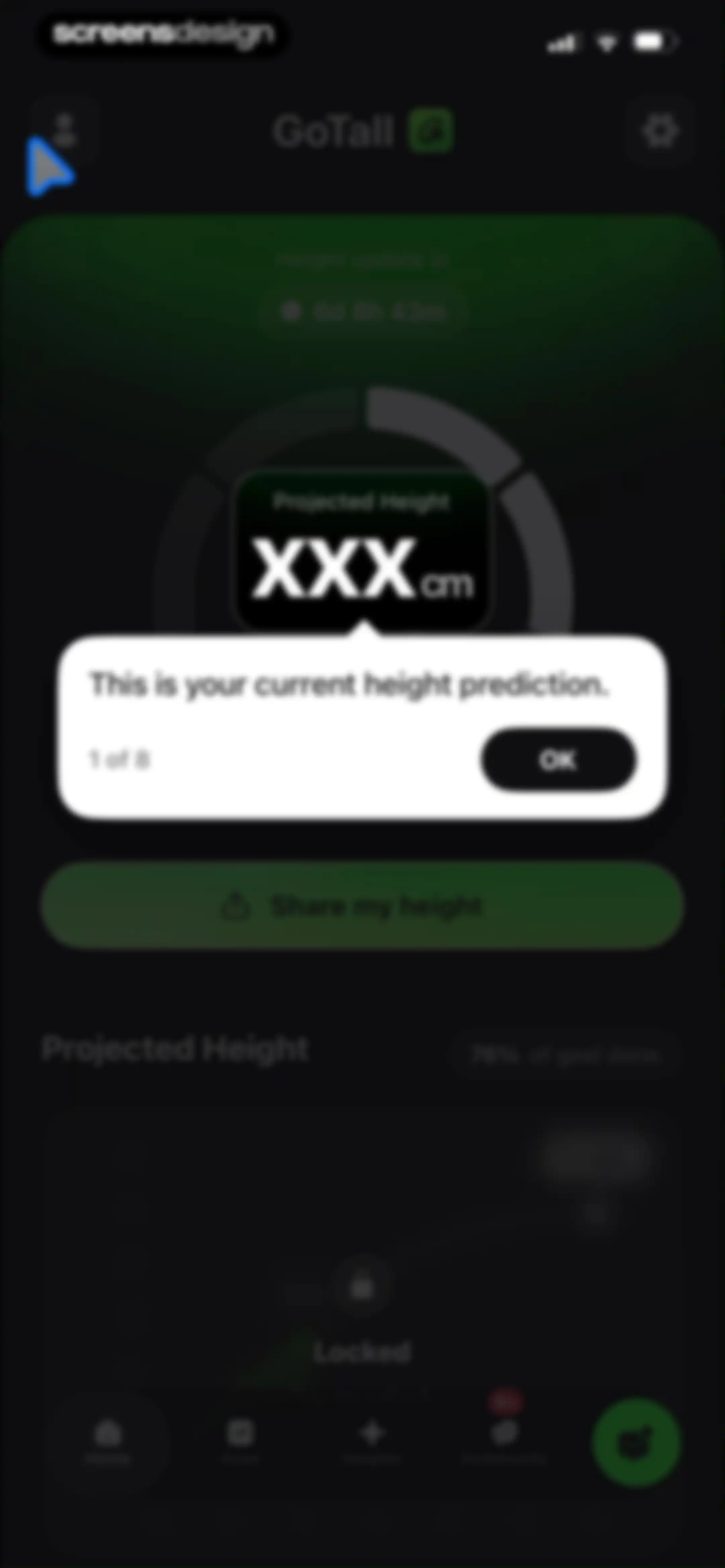 GoTall - Height Predictor screen 45