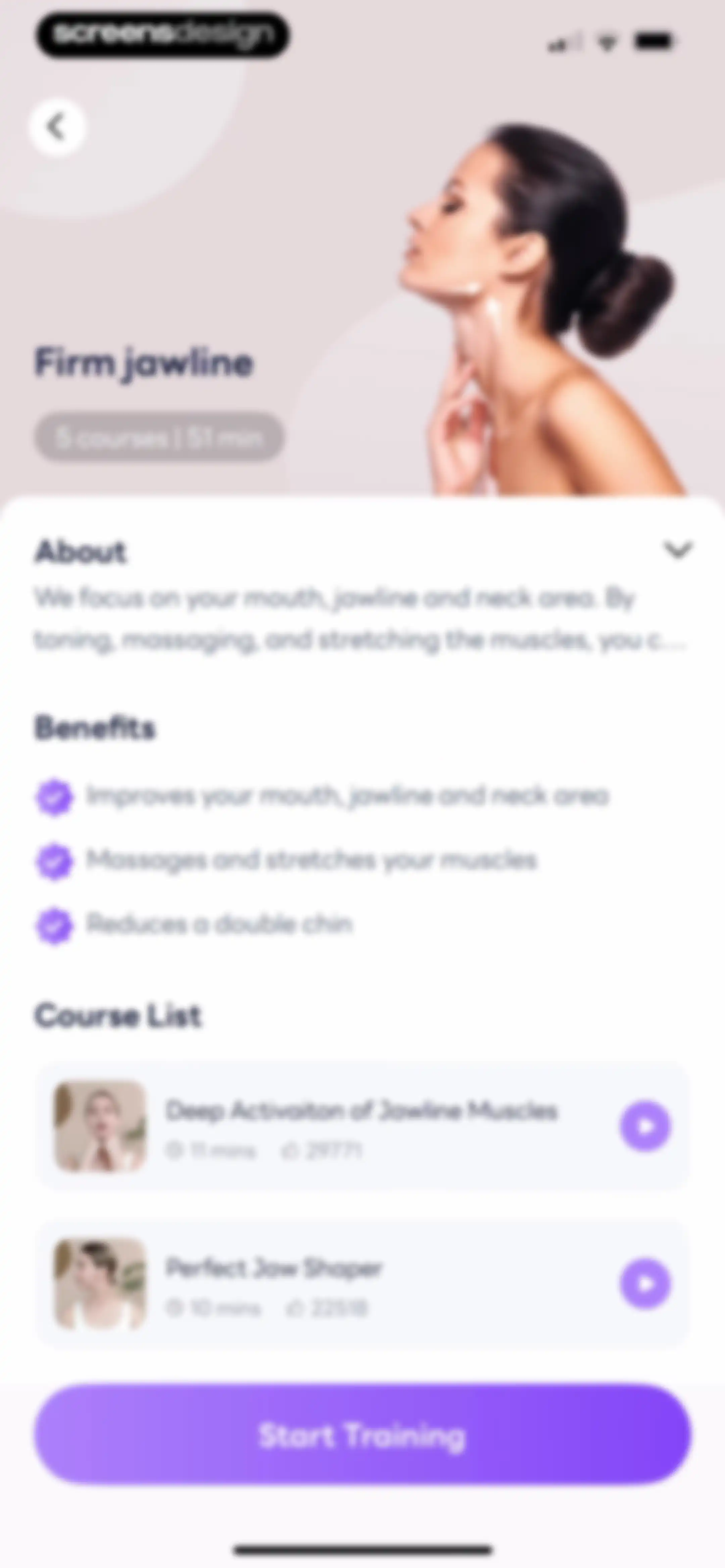 FaceYogi - Face Yoga, Massage screen 76