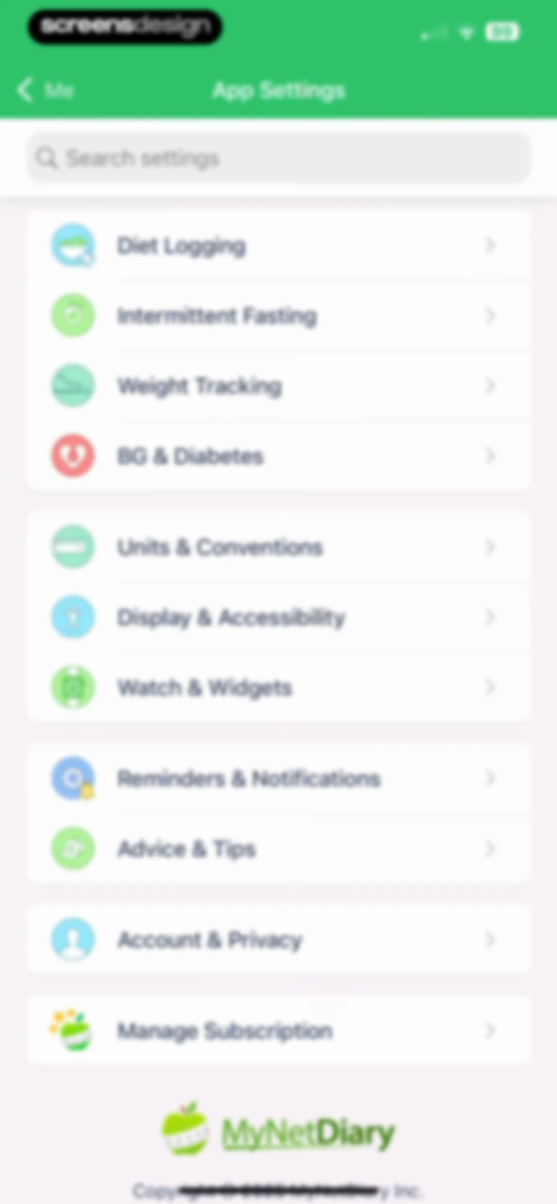 Calorie Counter - MyNetDiary screen 282