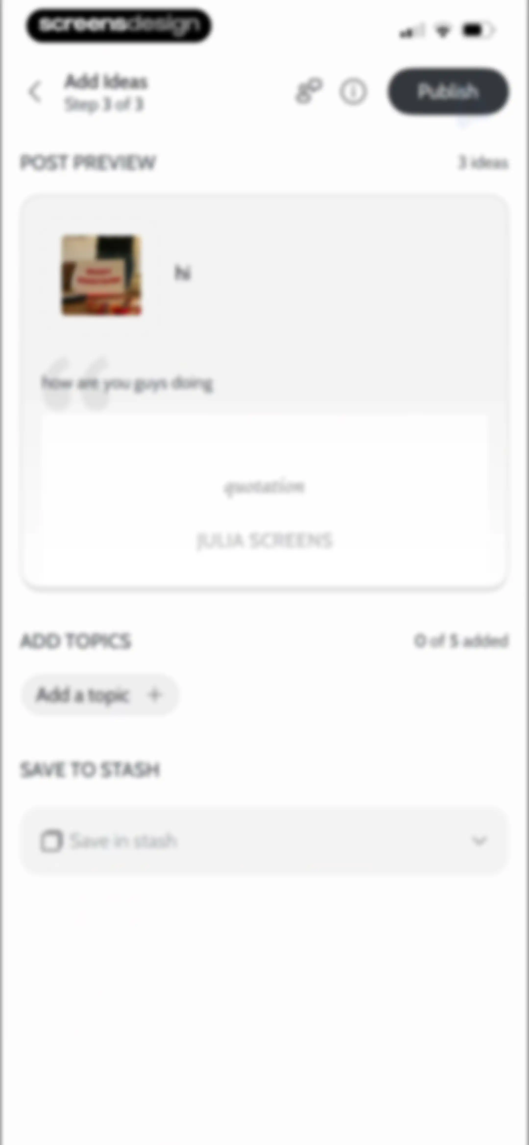 Deepstash: Smarter Every Day! screen 184