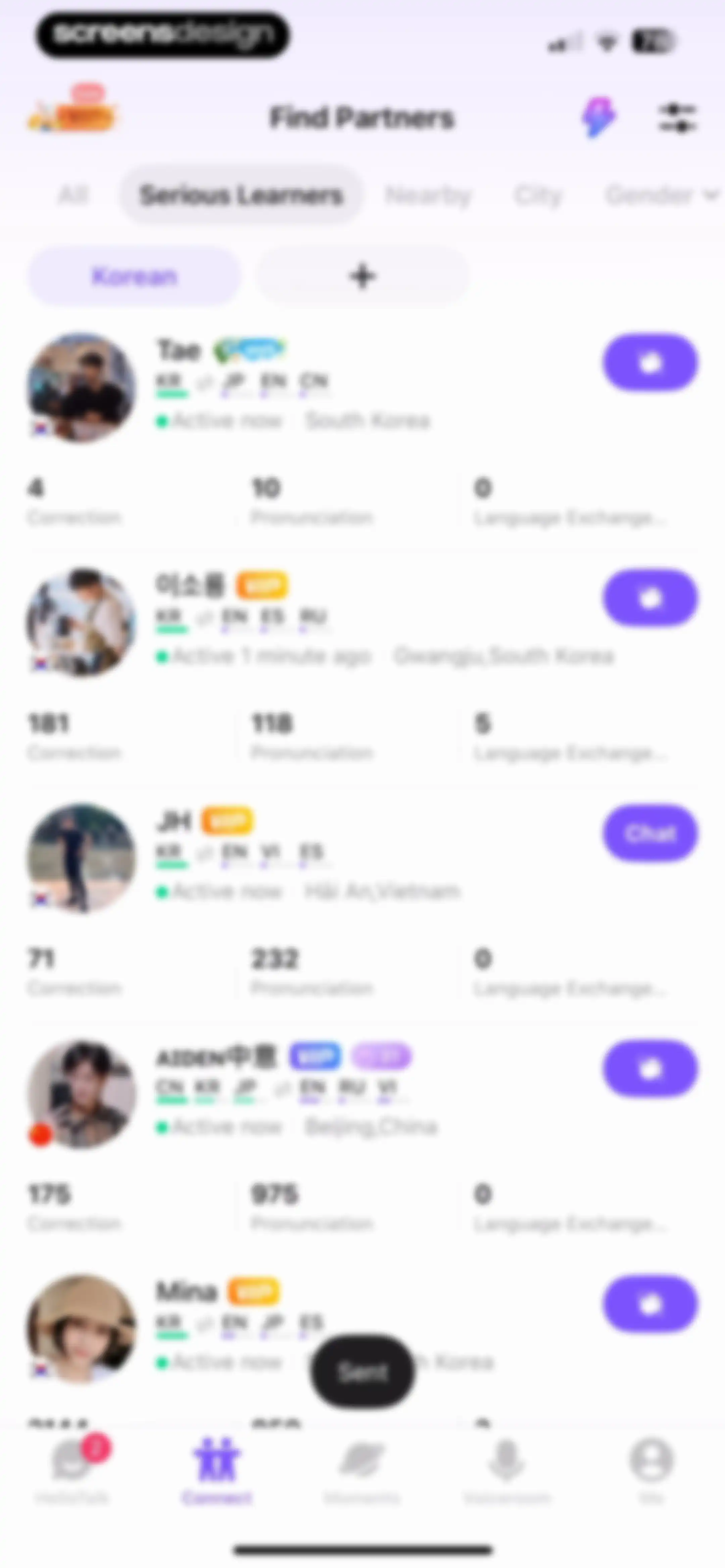 HelloTalk - Language Learning screen 68