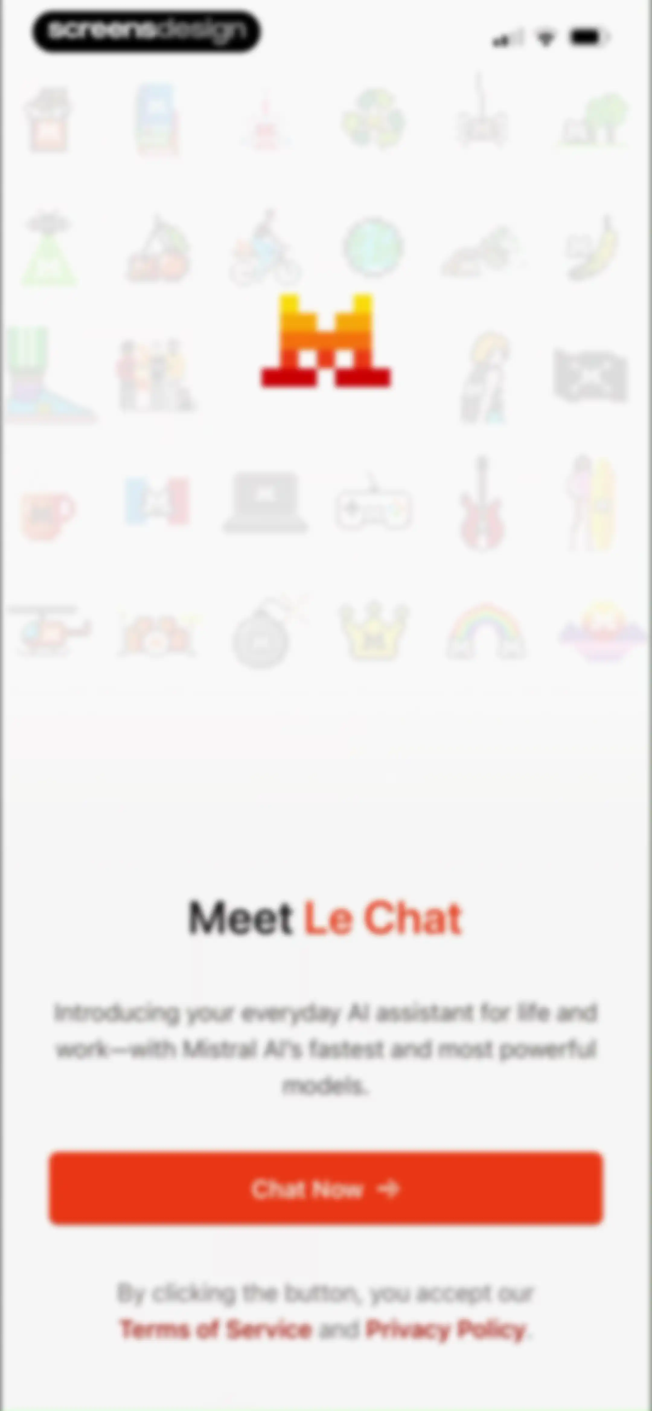 Vibe by Mistral (ex-Le Chat) screen 2