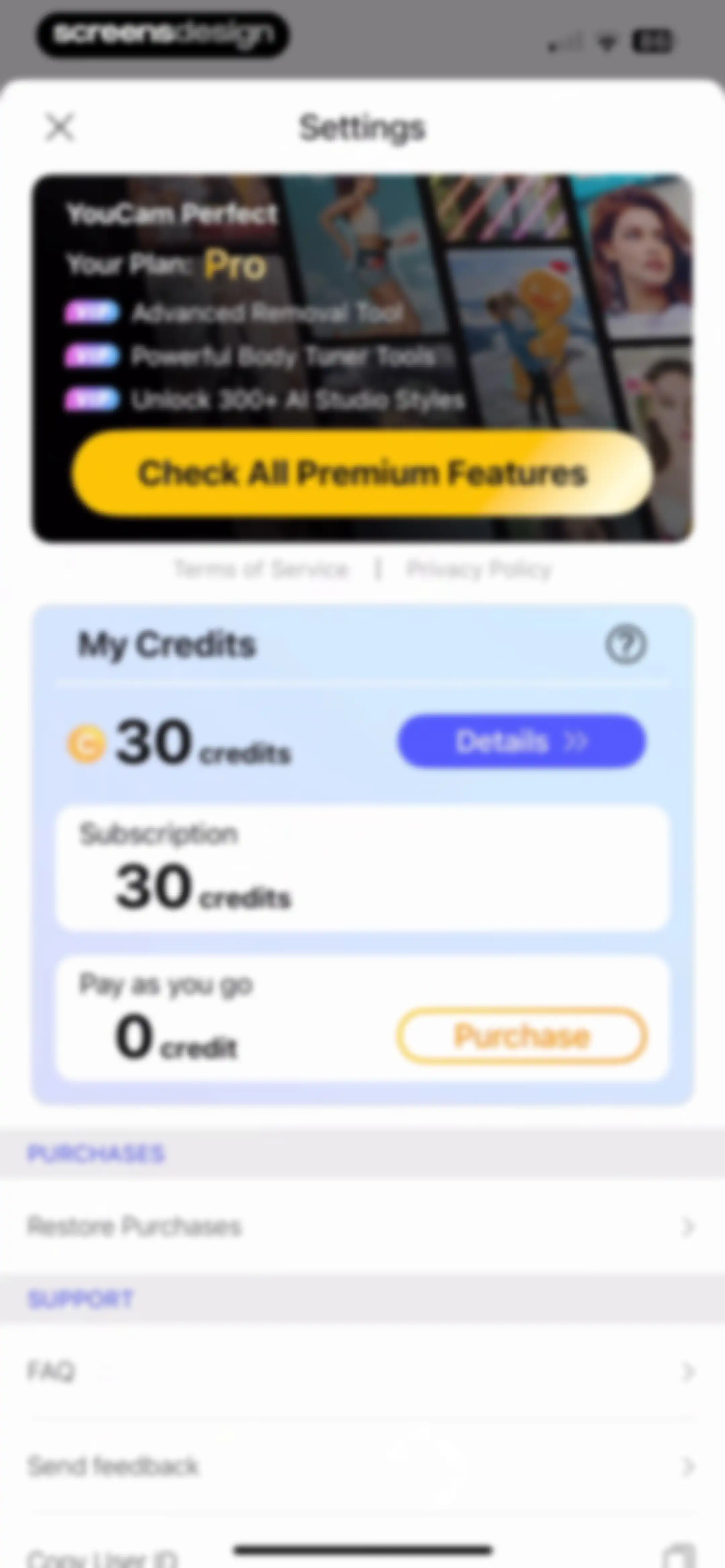 YouCam Perfect:AI Photo Editor screen 124