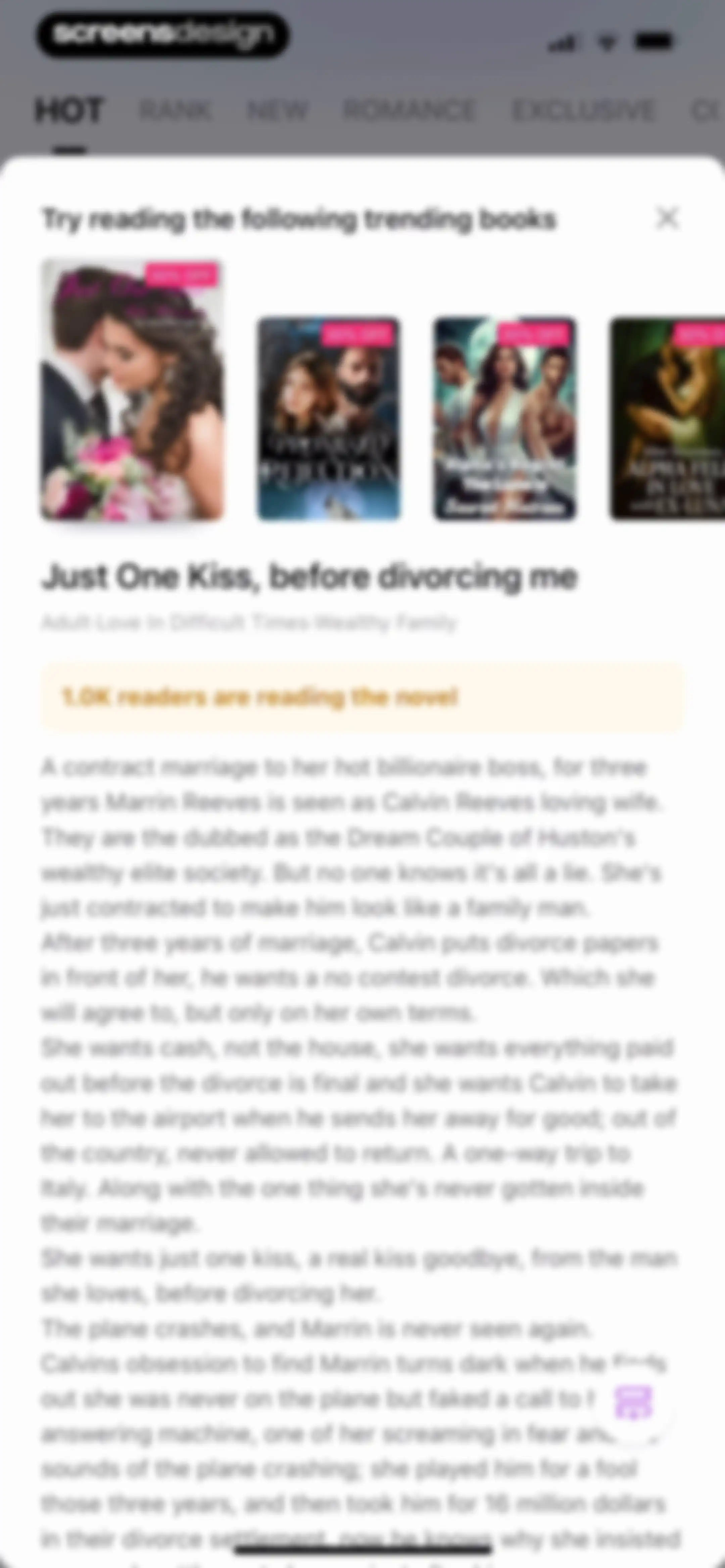 Dreame - Read Best Romance screen 7