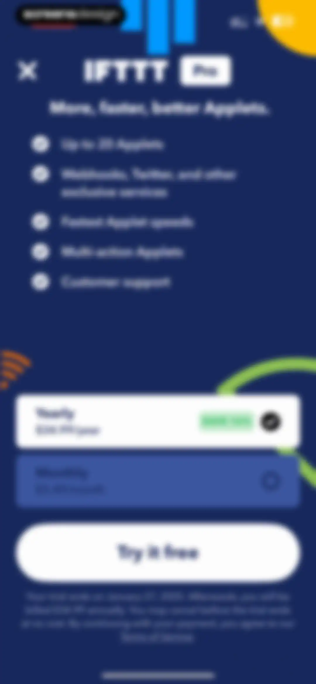 IFTTT - Automate work and home screen 8
