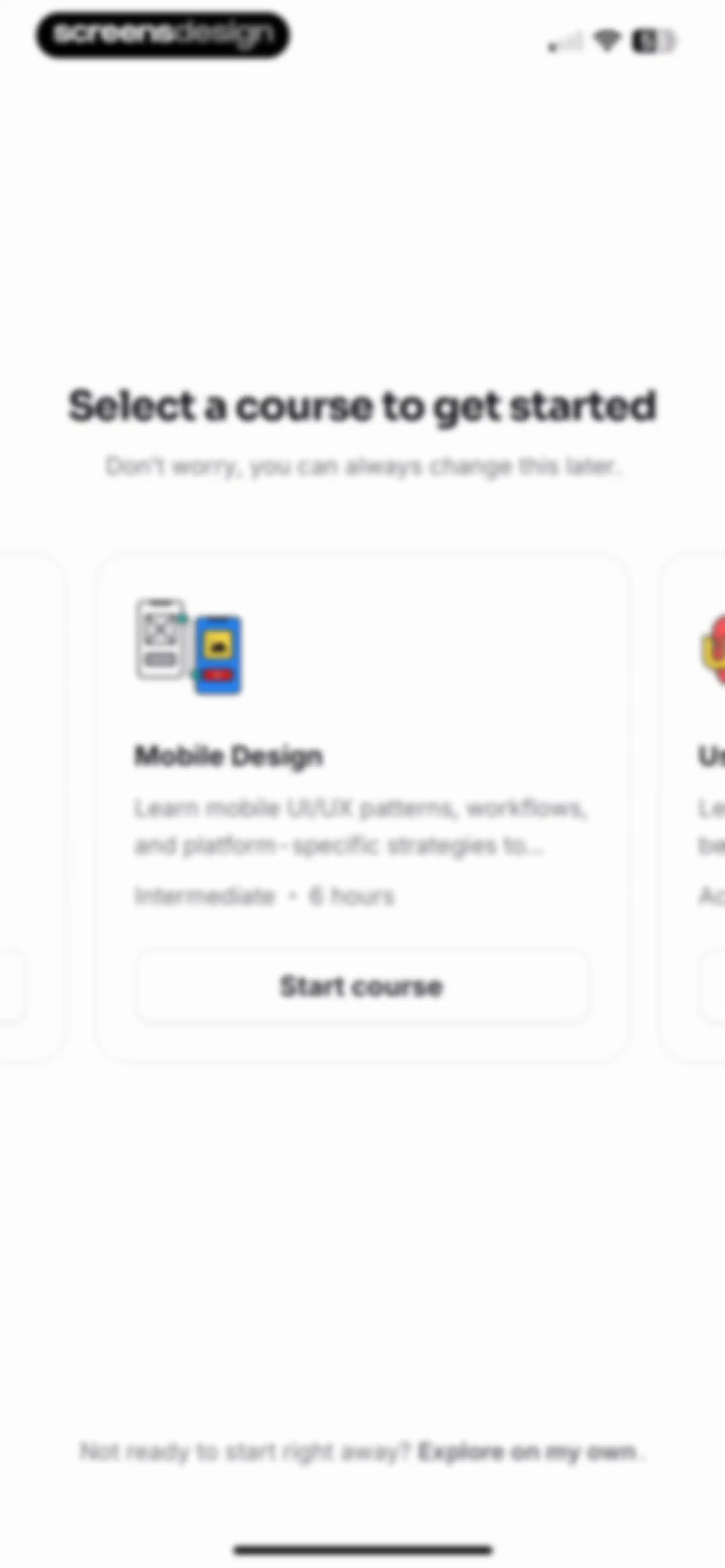 Uxcel: Learn UX & UI Design screen 19