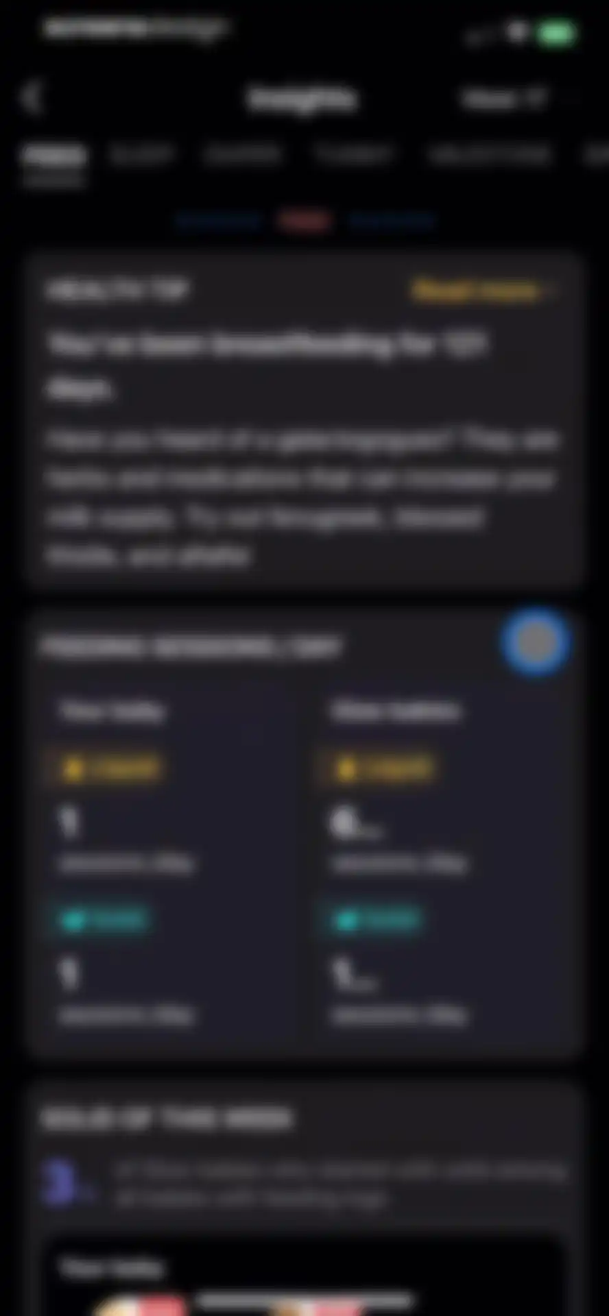 Glow Baby Tracker & Growth App screen 72