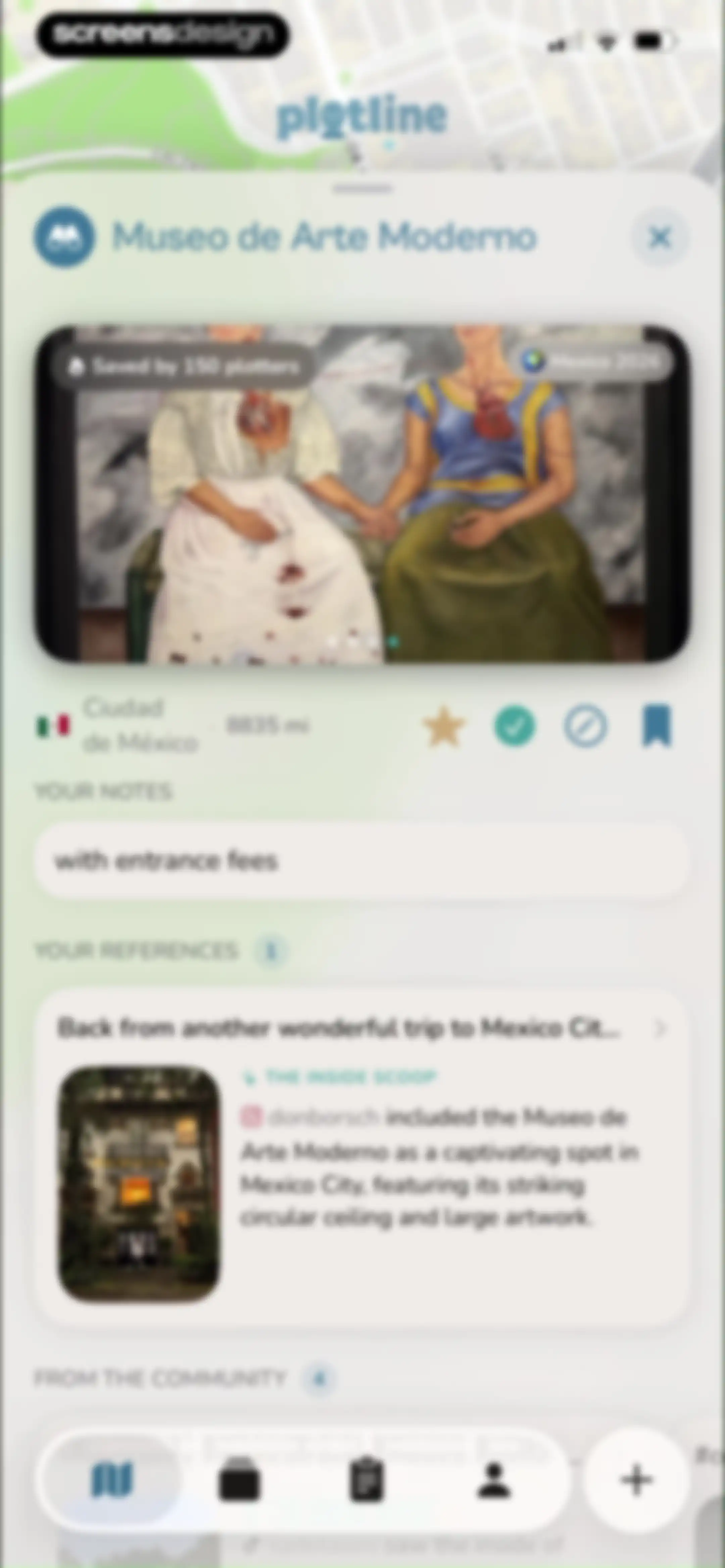 Plotline: Travel Map & Planner screen 44
