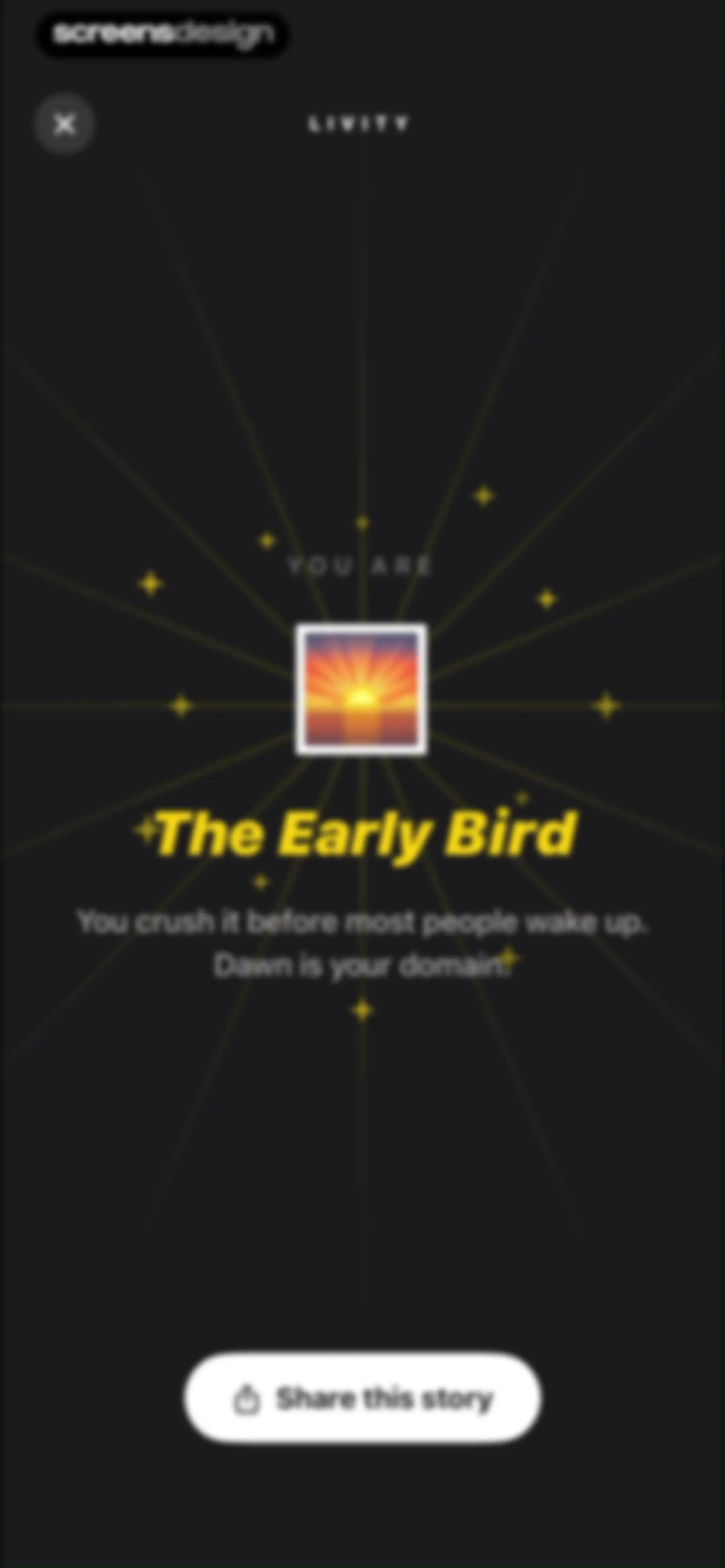 Livity: Sleep & Health Tracker screen 143