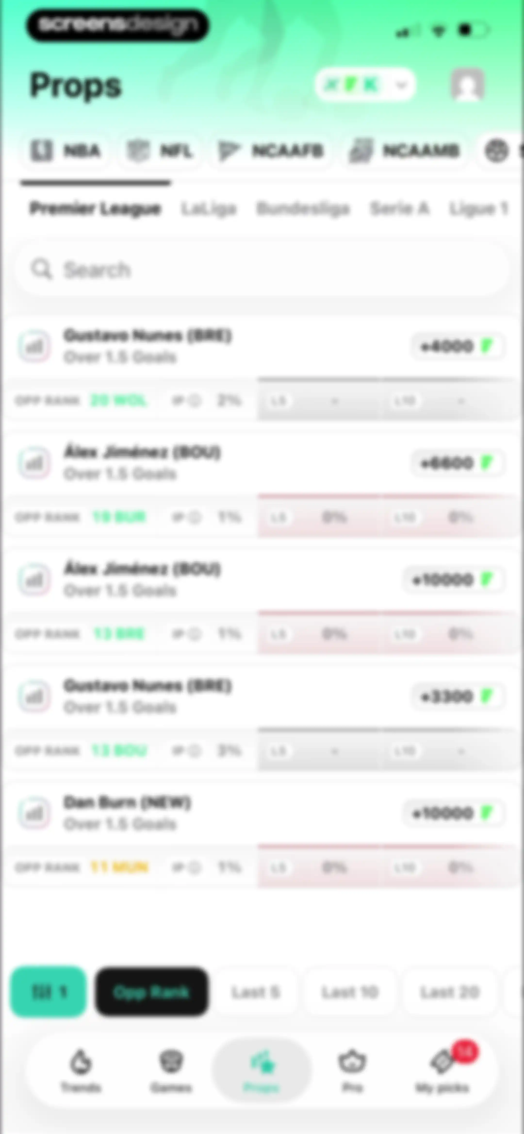 Outlier: Smart Sports Betting screen 71