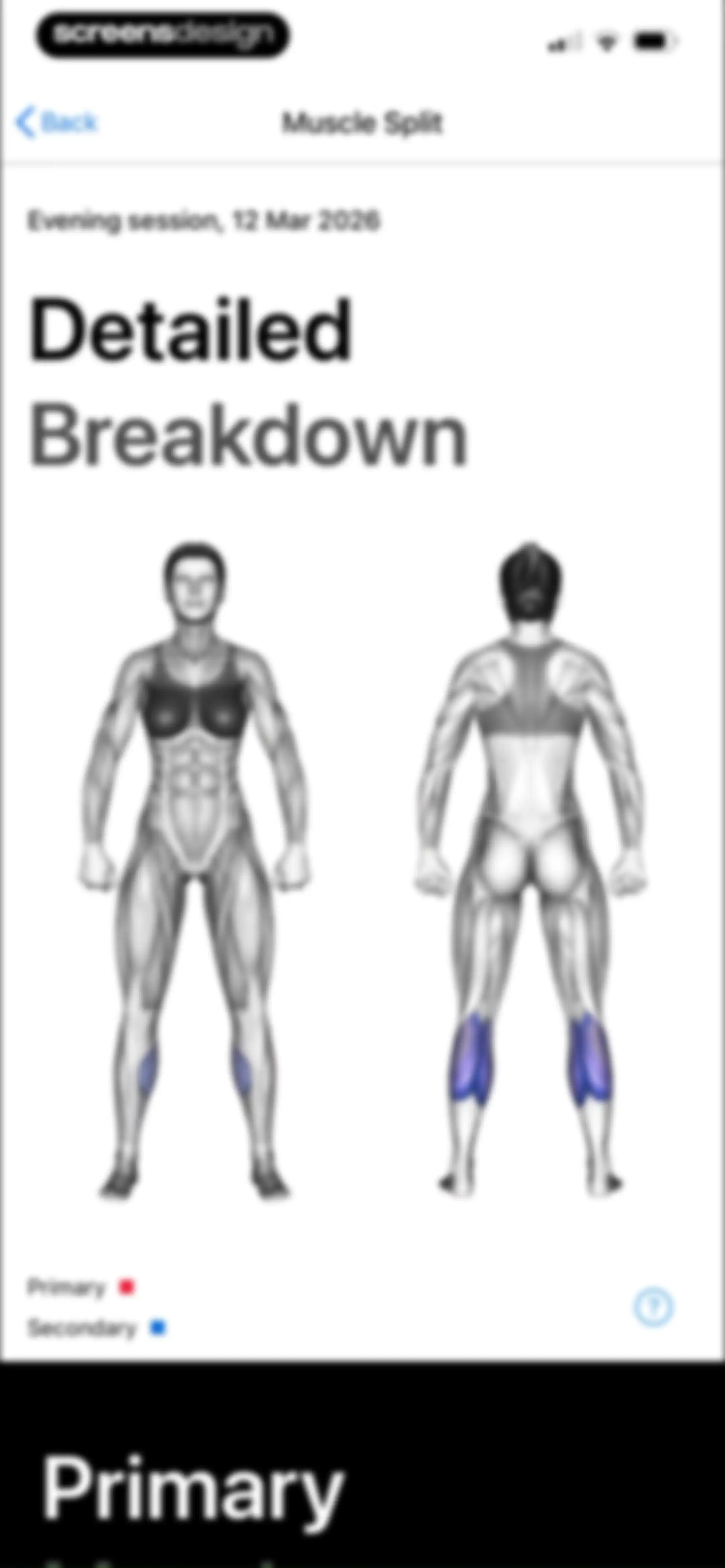 Lyfta: Gym Workout Tracker Log screen 111
