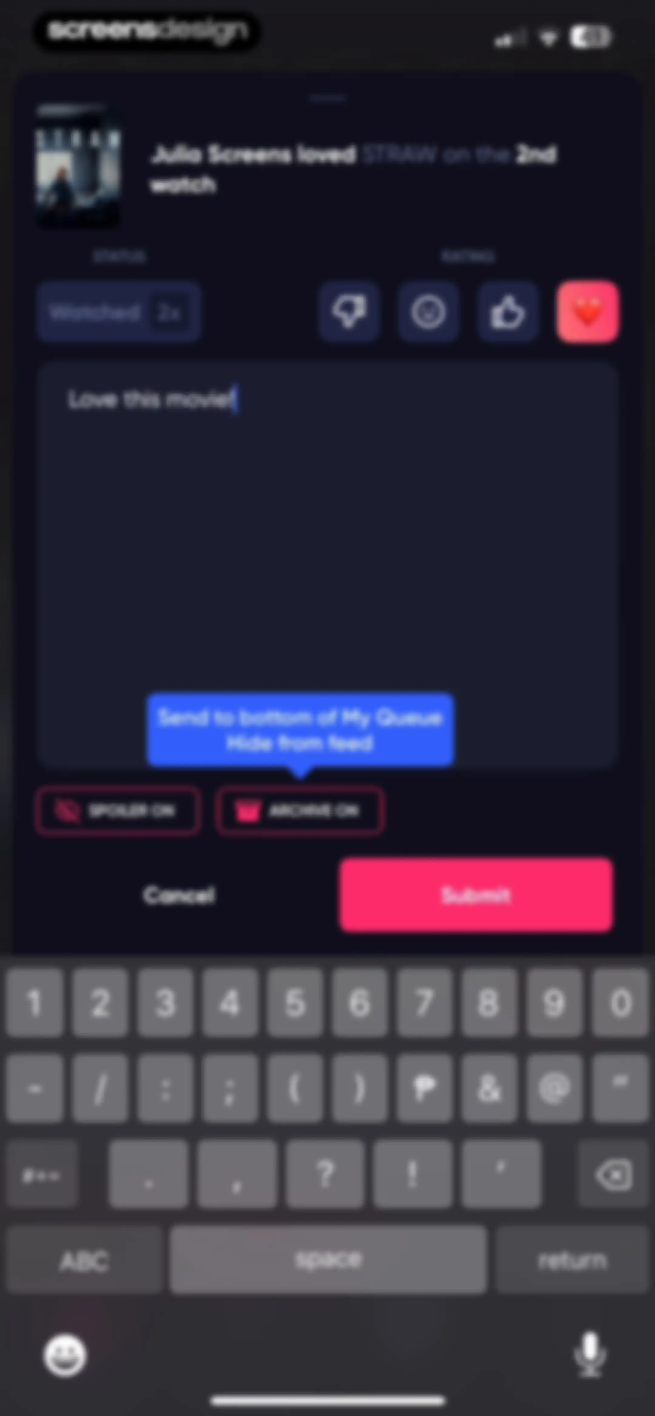 Queue - Find Movies & Shows screen 44
