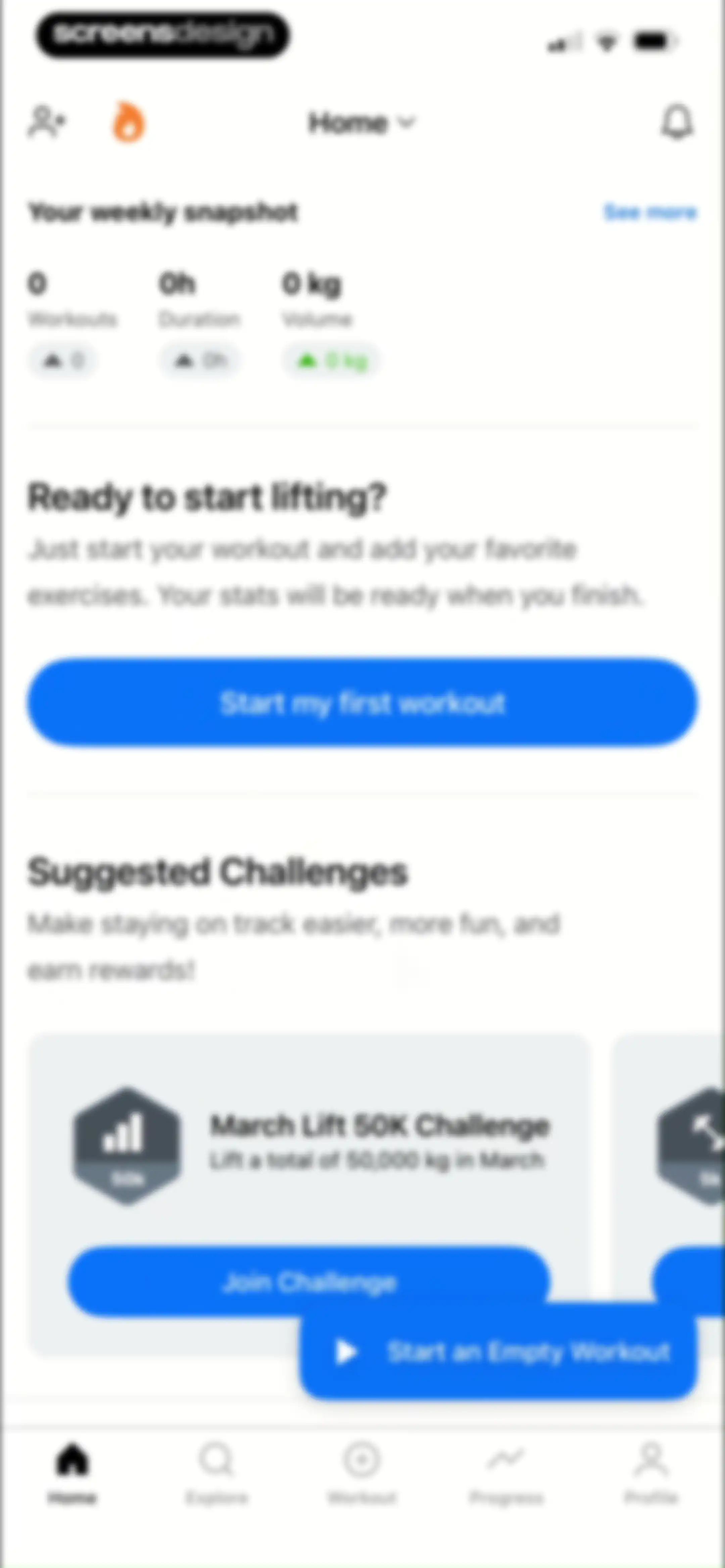 Lyfta: Gym Workout Tracker Log screen 39