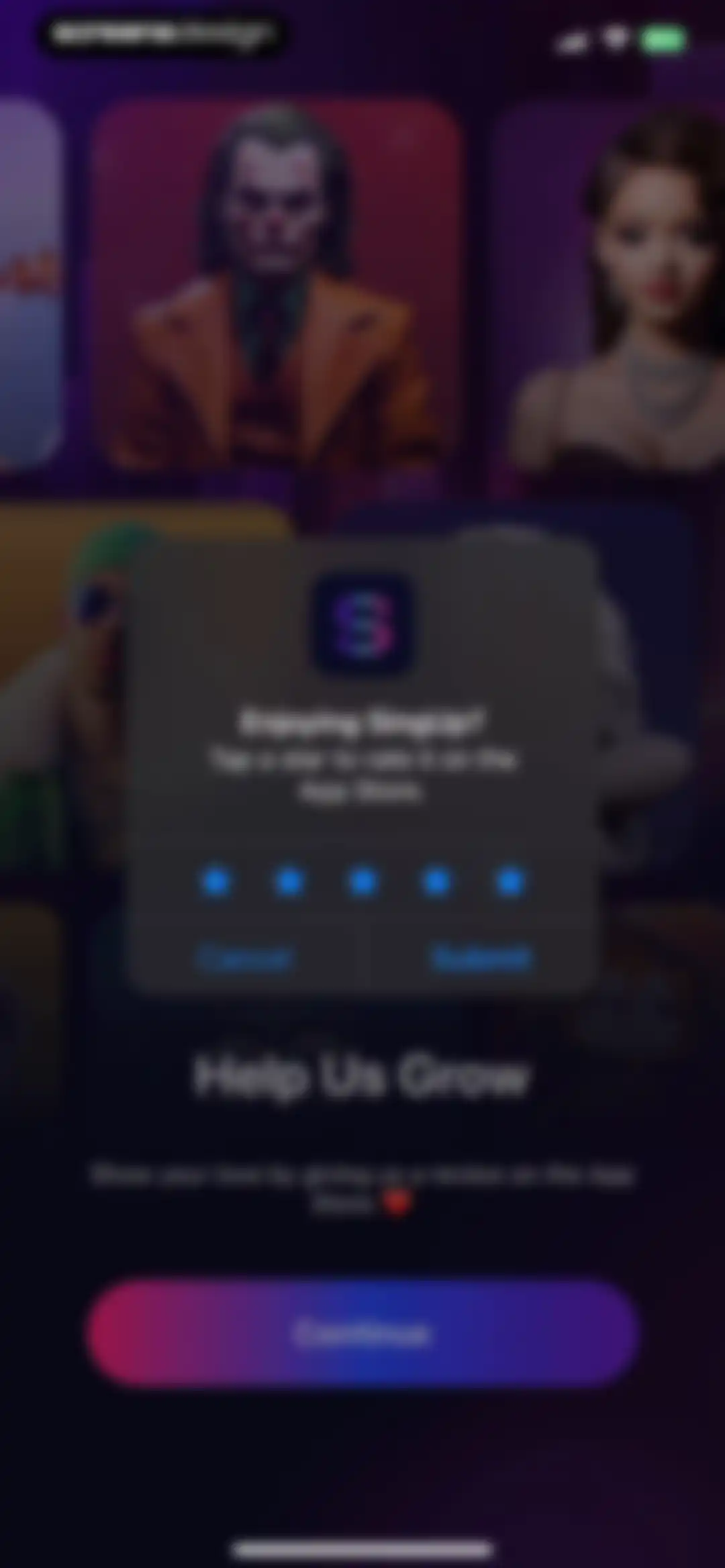 SingUp: AI Music Generator screen 7
