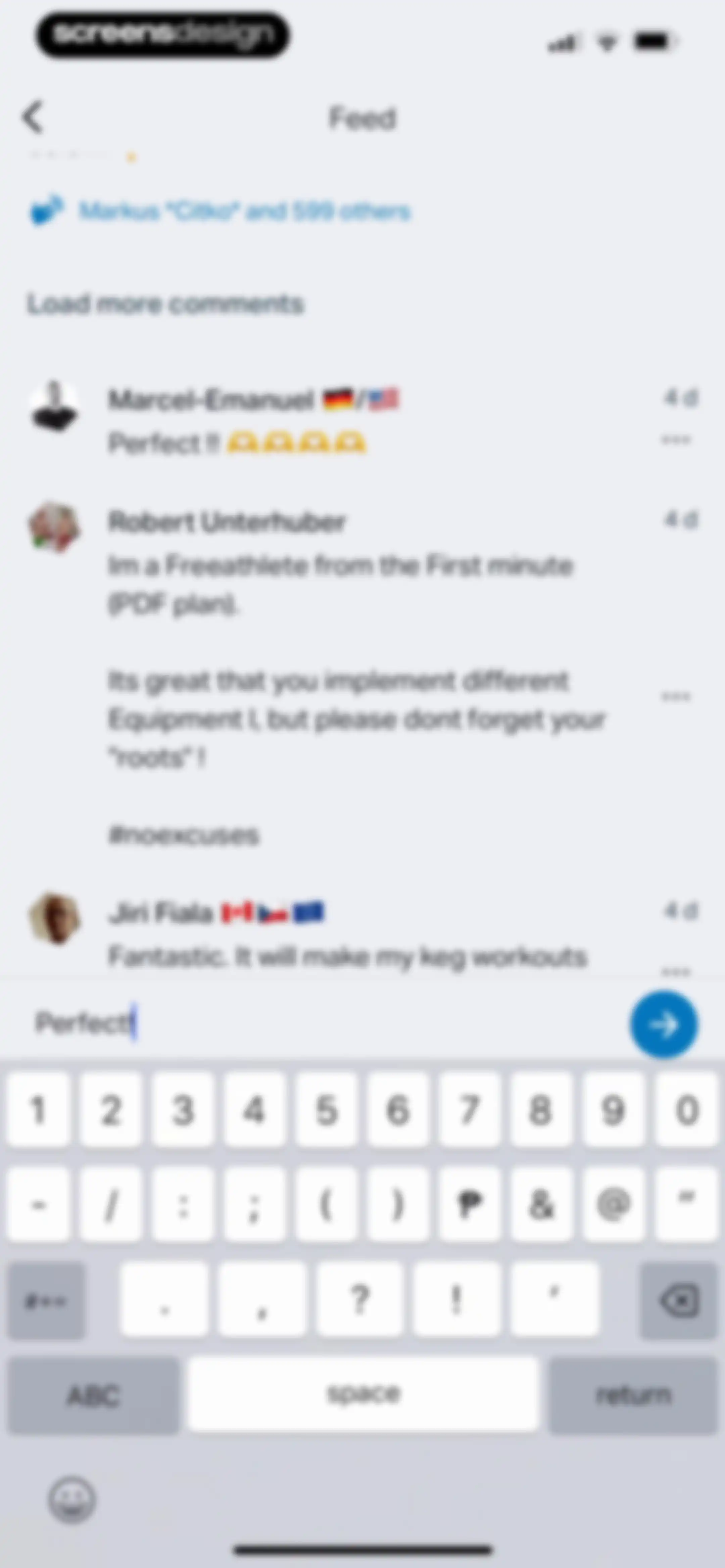 Freeletics: Workouts & Fitness screen 116
