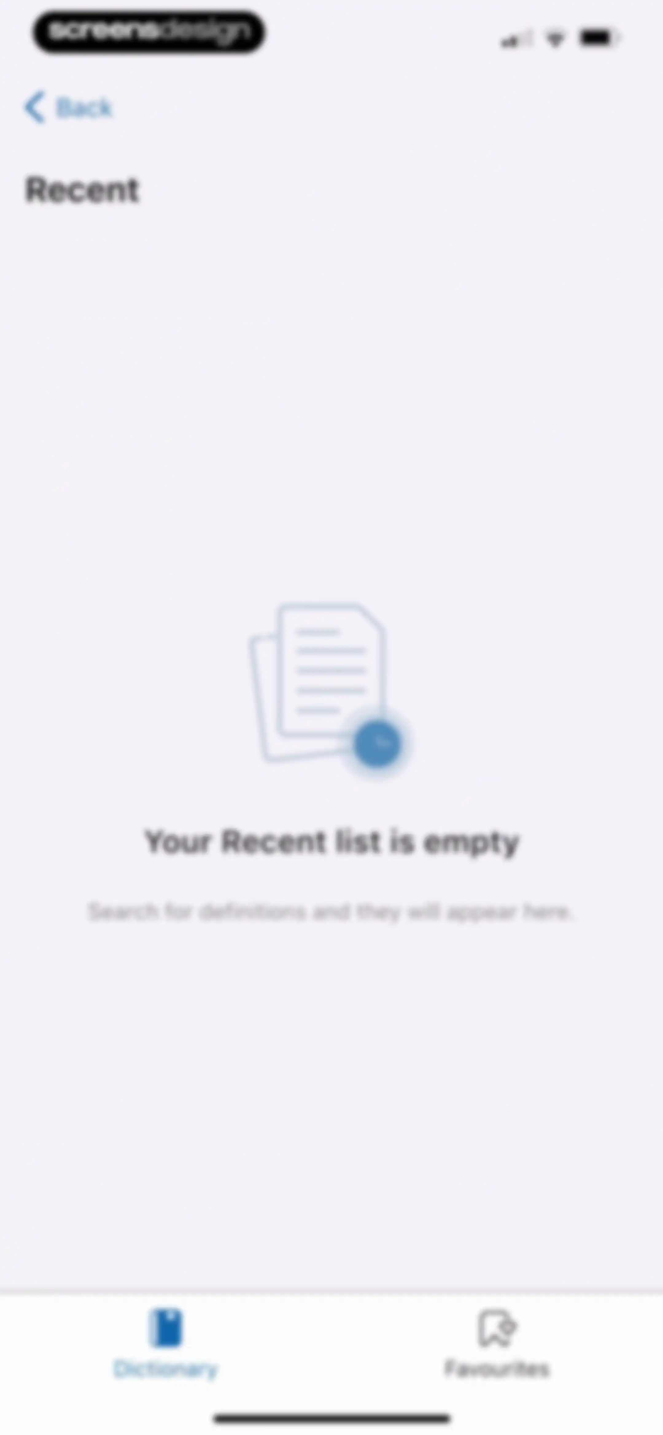 Oxford Dictionary & Thesaurus screen 25
