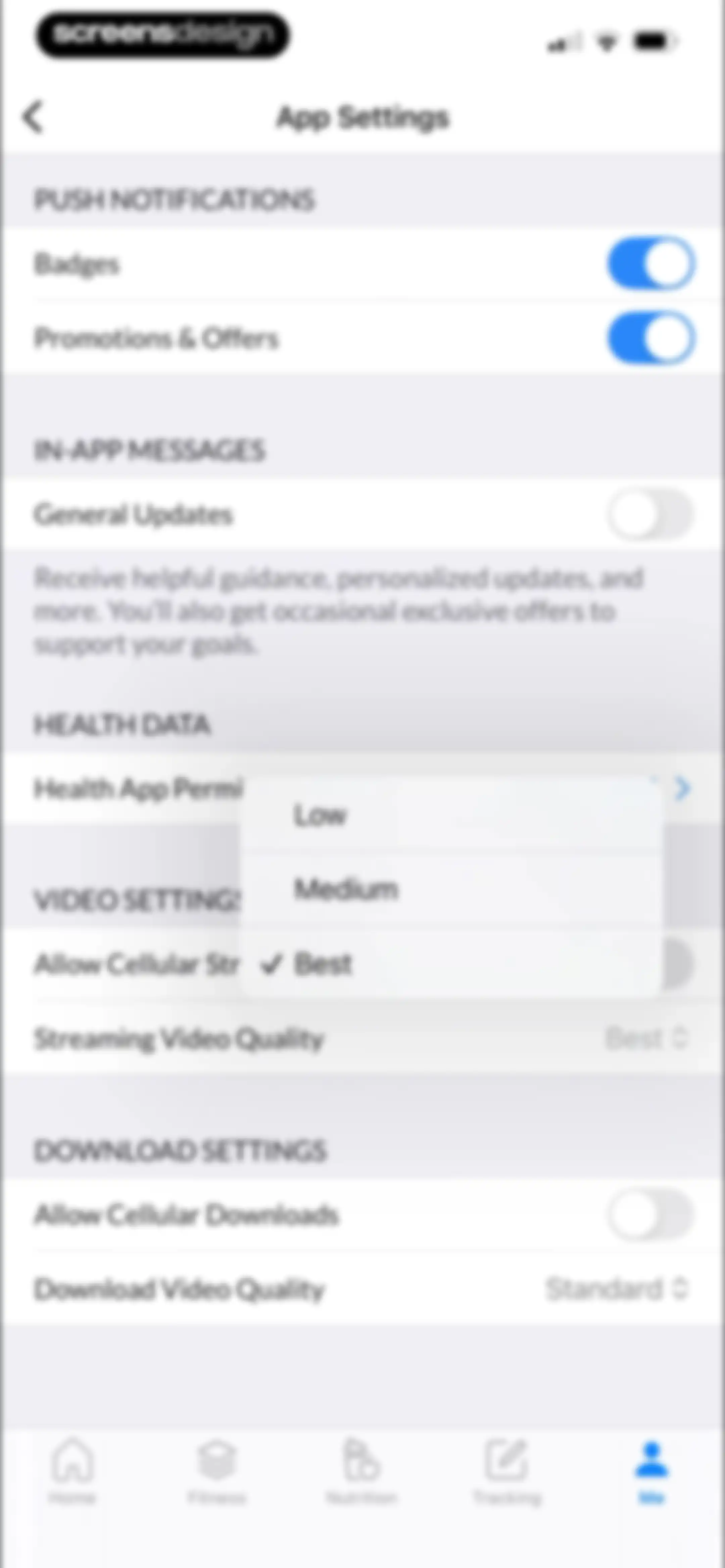 BODi Home Fitness & Workouts screen 135